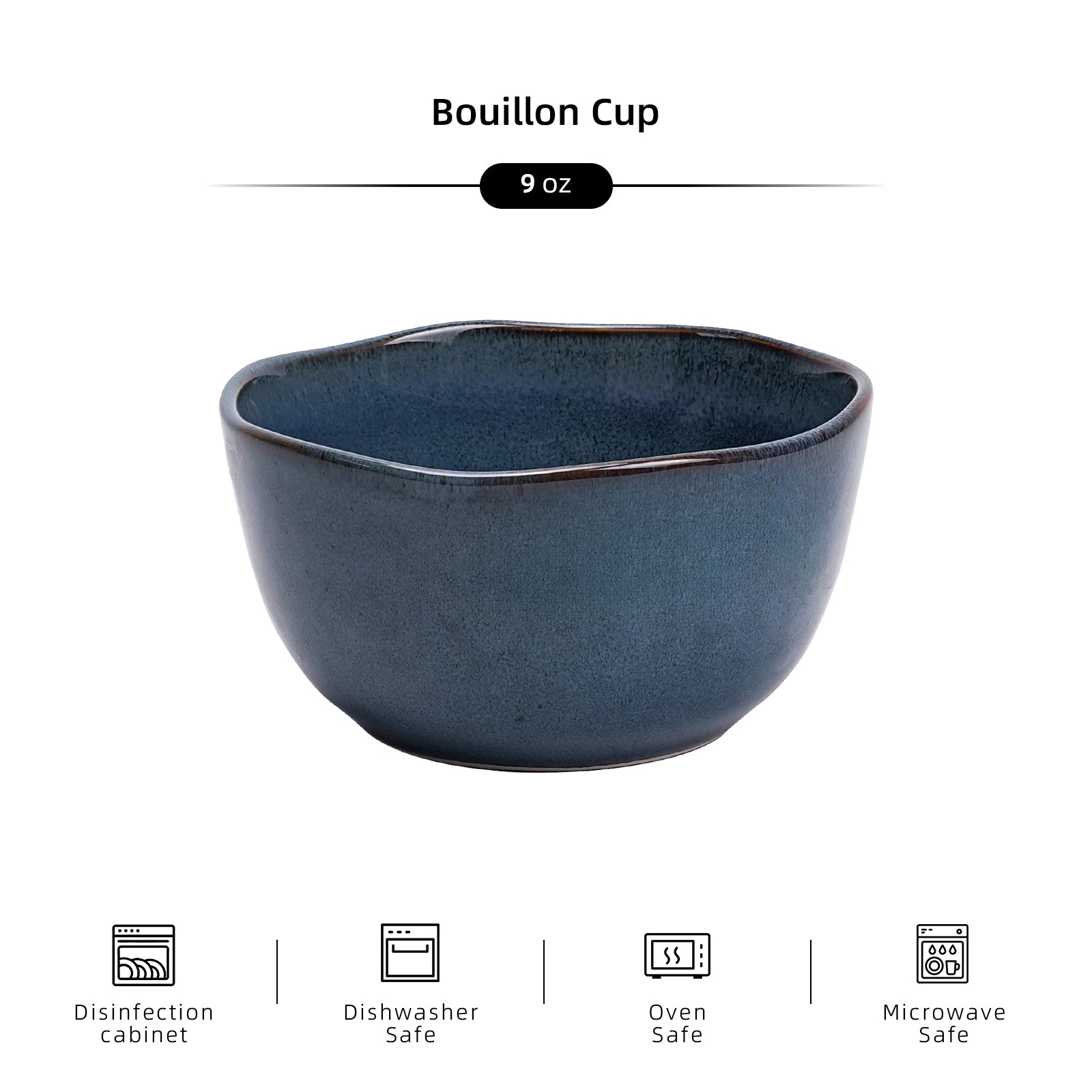 Organic Shape Highland Bouillon Cups