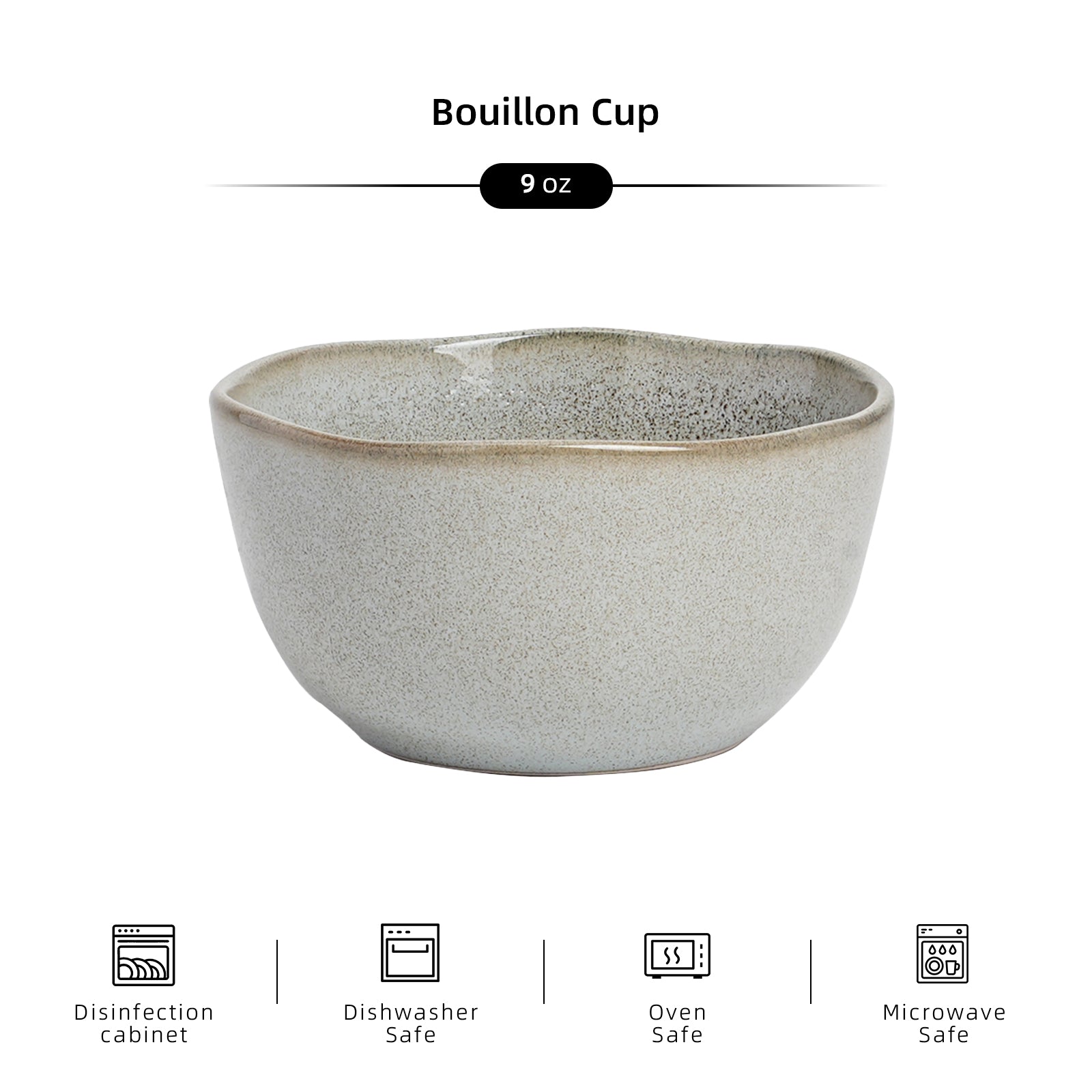 Organic Shape Highland Bouillon Cups