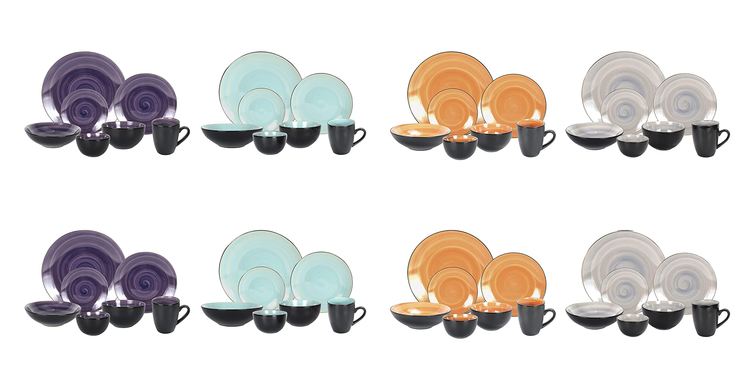 Sonoma Hand-painted Stoneware Dinnerware Set