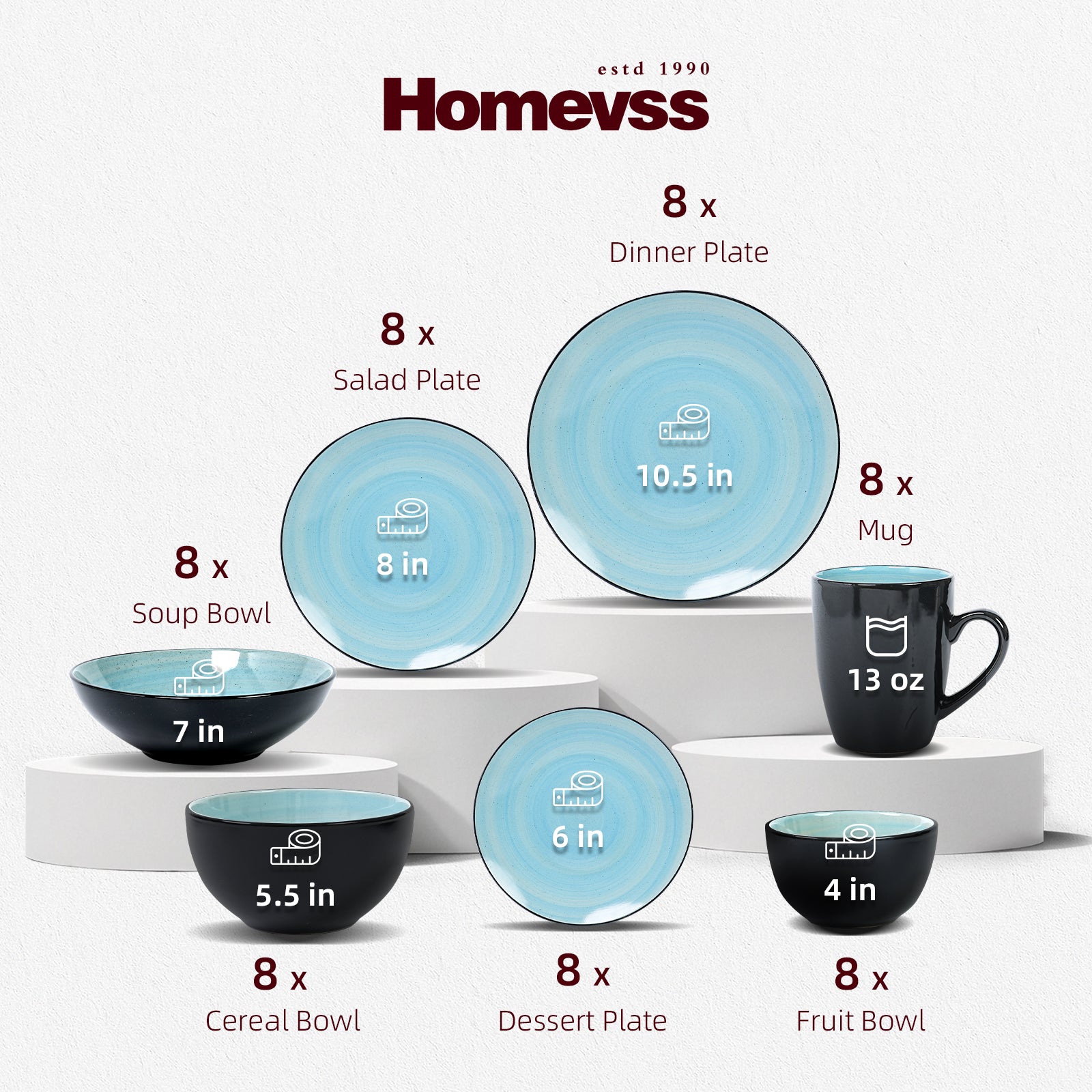 Sonoma Hand-painted Stoneware Dinnerware Set