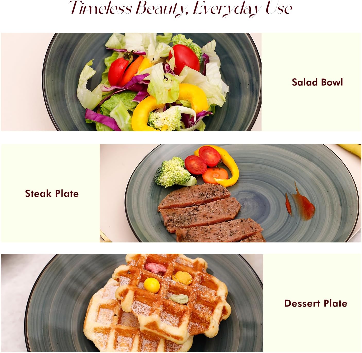 Sonoma Hand-painted Stoneware Dinnerware Set