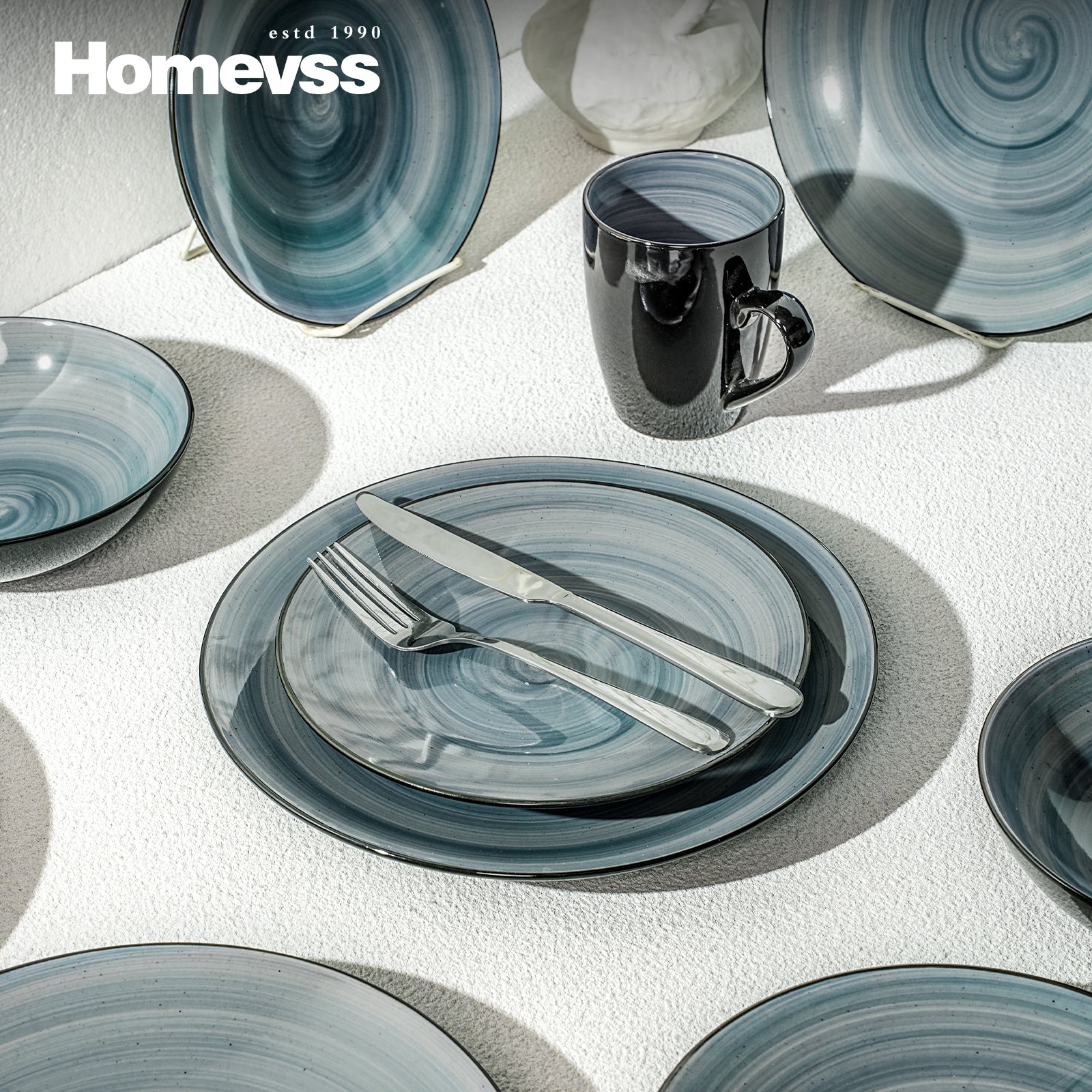 Sonoma Hand-painted Stoneware Dinnerware Set