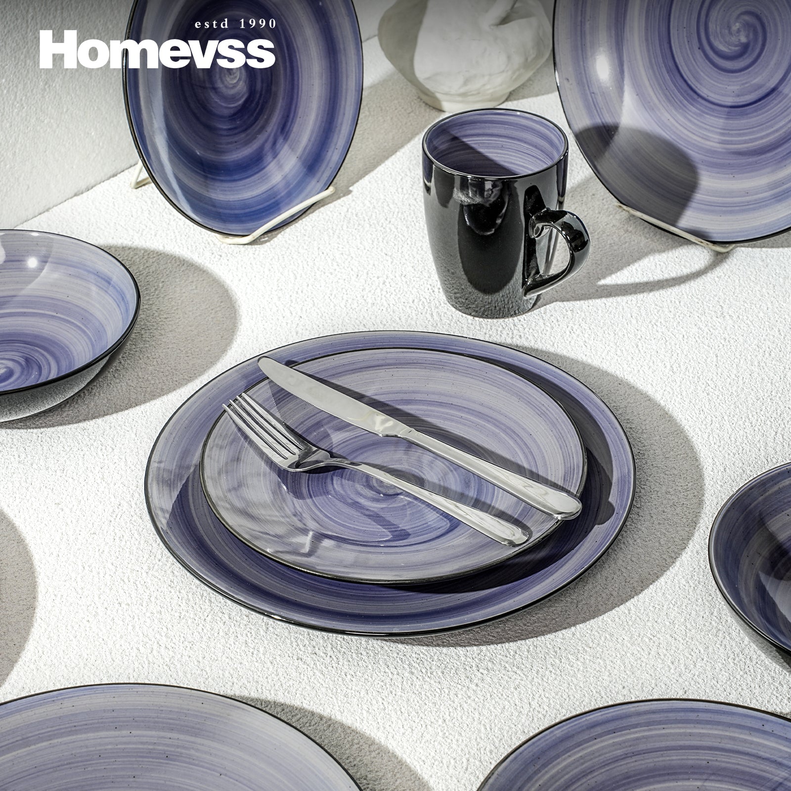 Sonoma Hand-painted Stoneware Dinnerware Set