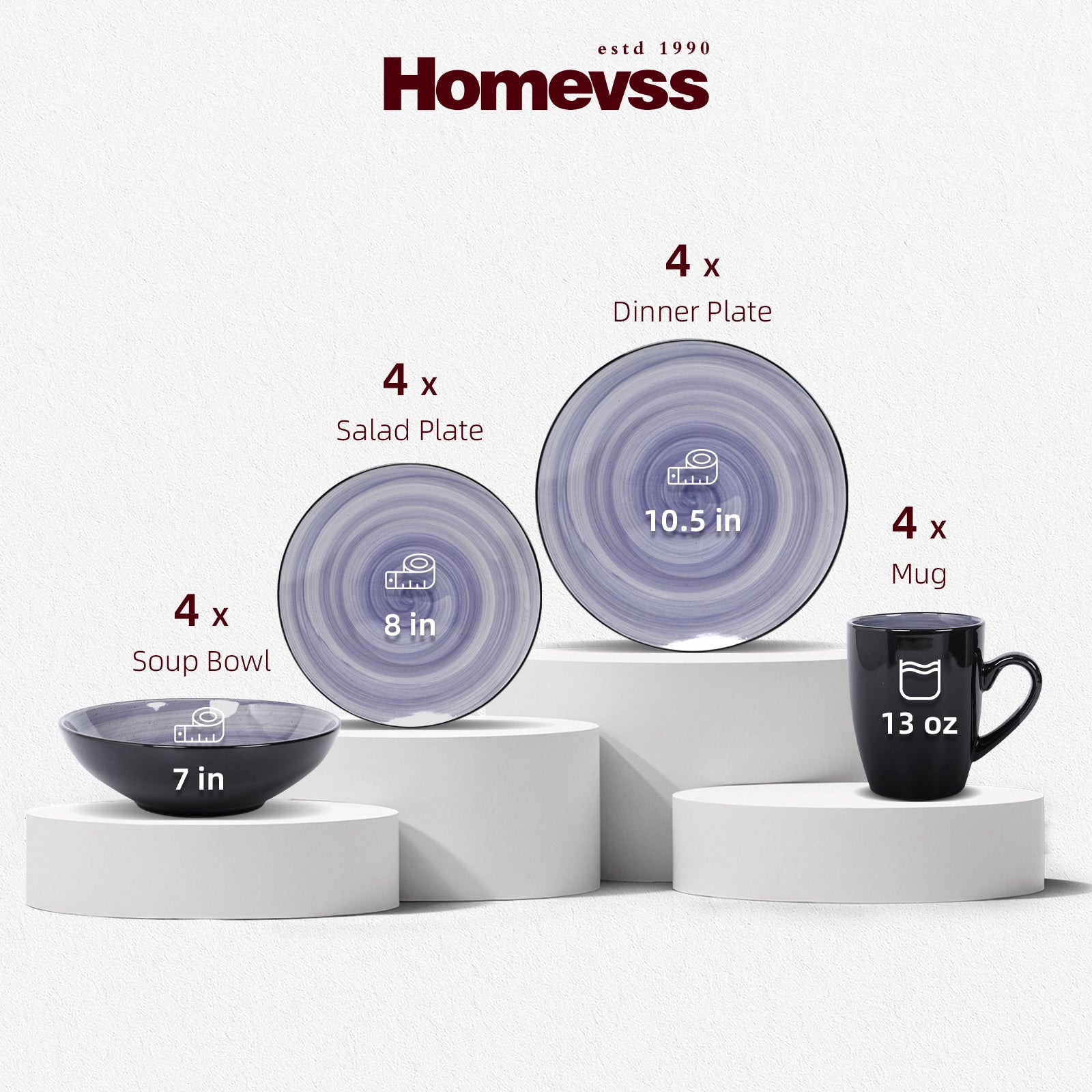 Sonoma Hand-painted Stoneware Dinnerware Set