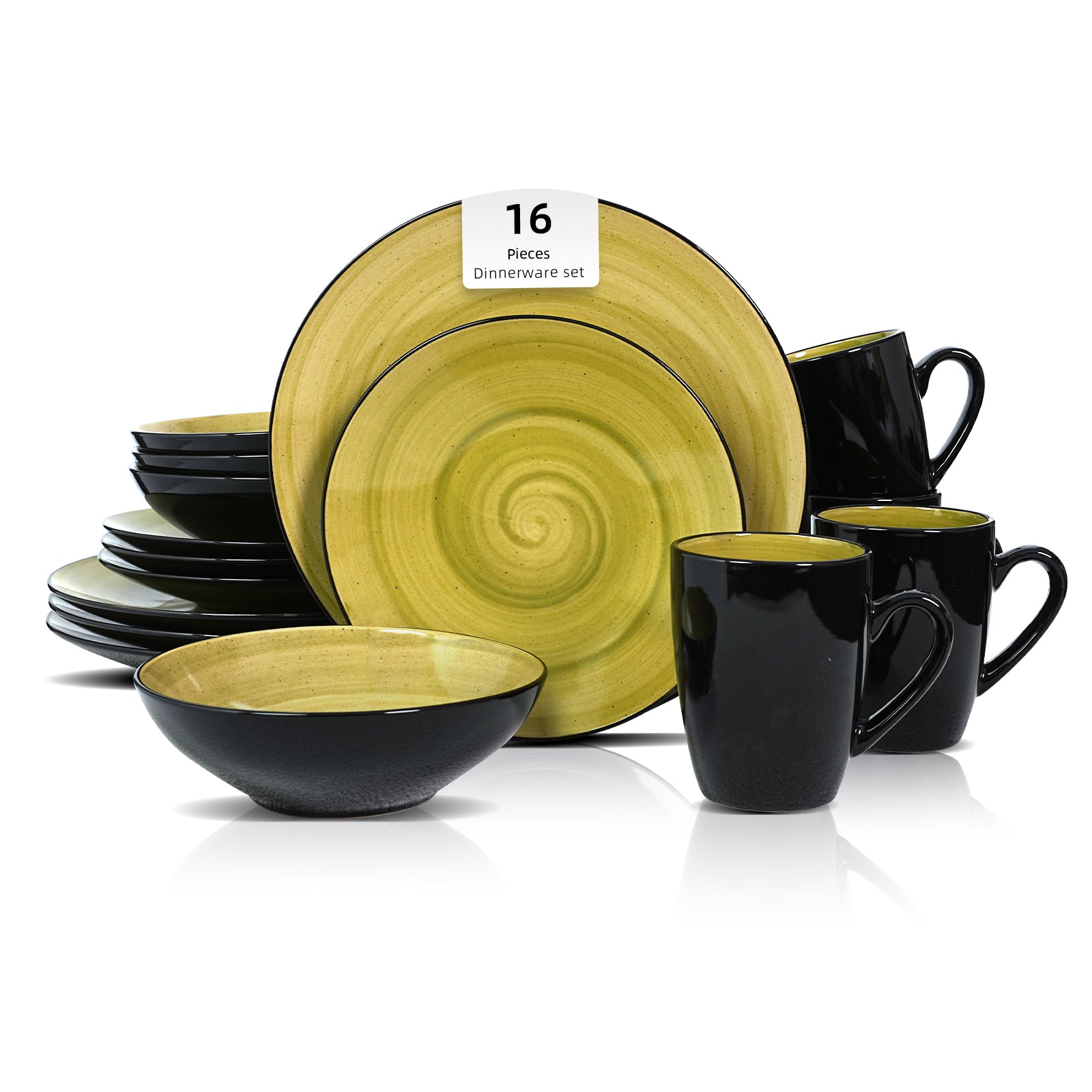 Sonoma Hand-painted Stoneware Dinnerware Set