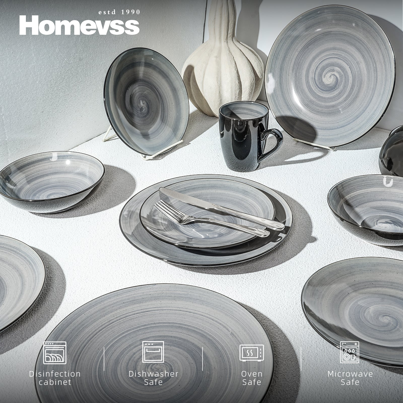 Sonoma Hand-painted Stoneware Dinnerware Set