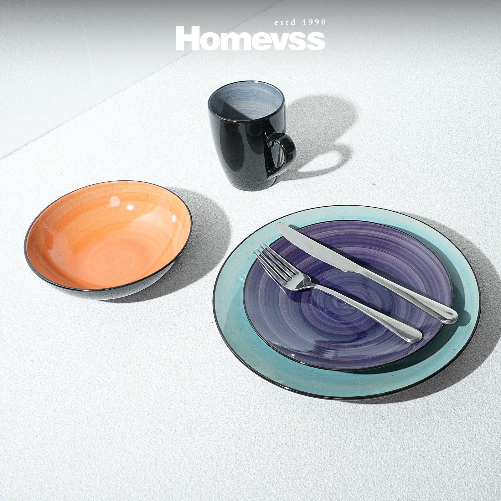 Sonoma Hand-painted Stoneware Dinnerware Set