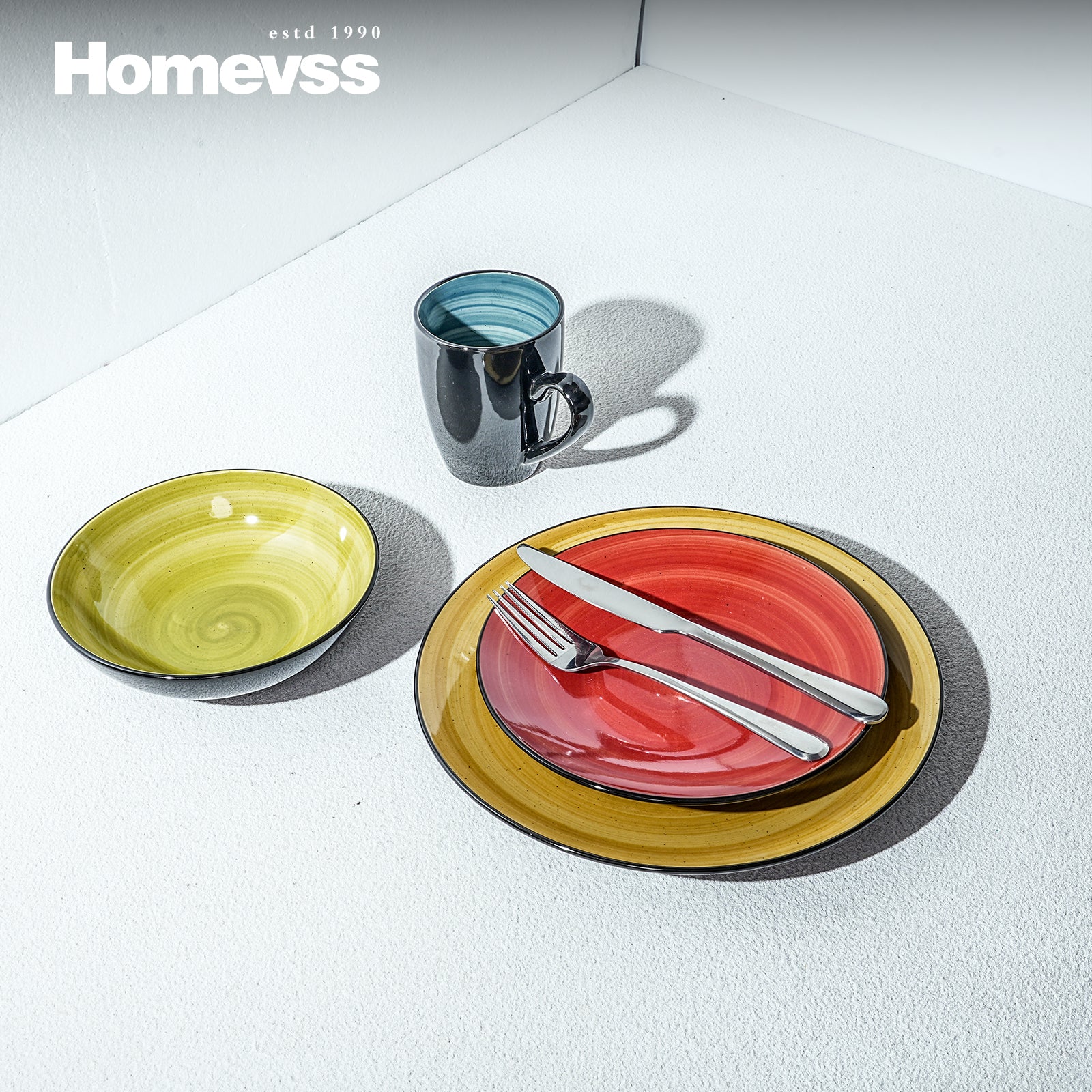 Sonoma Hand-painted Stoneware Dinnerware Set