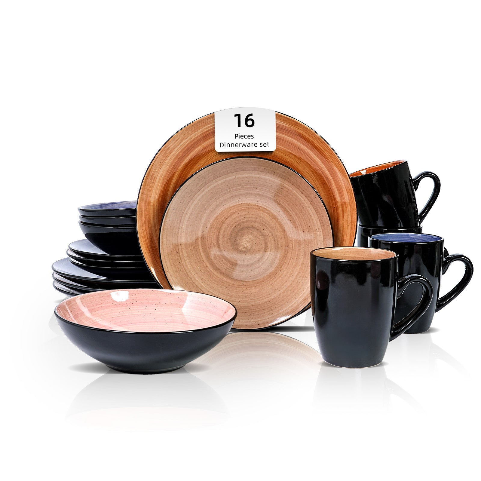 Sonoma Hand-painted Stoneware Dinnerware Set