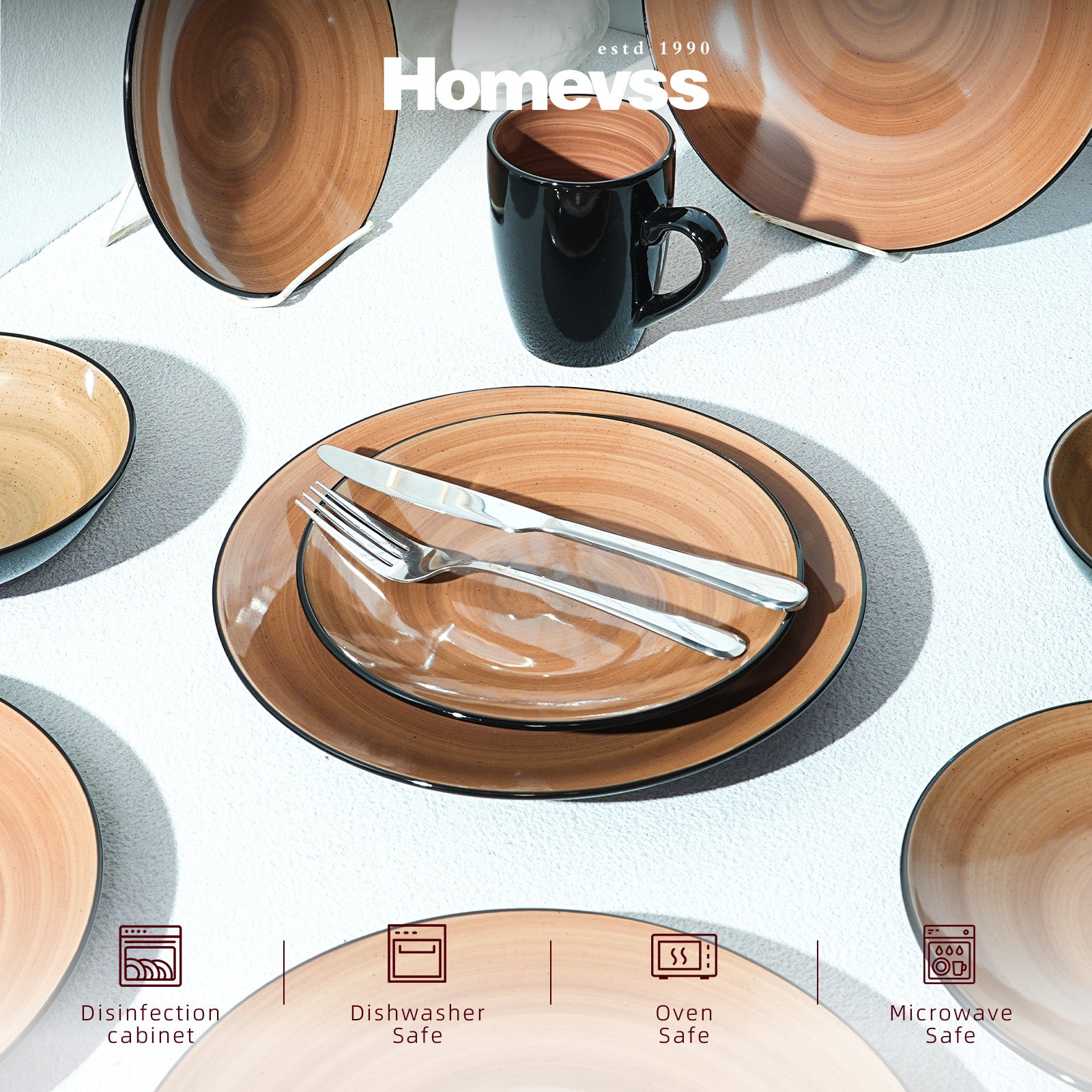 Sonoma Hand-painted Stoneware Dinnerware Set