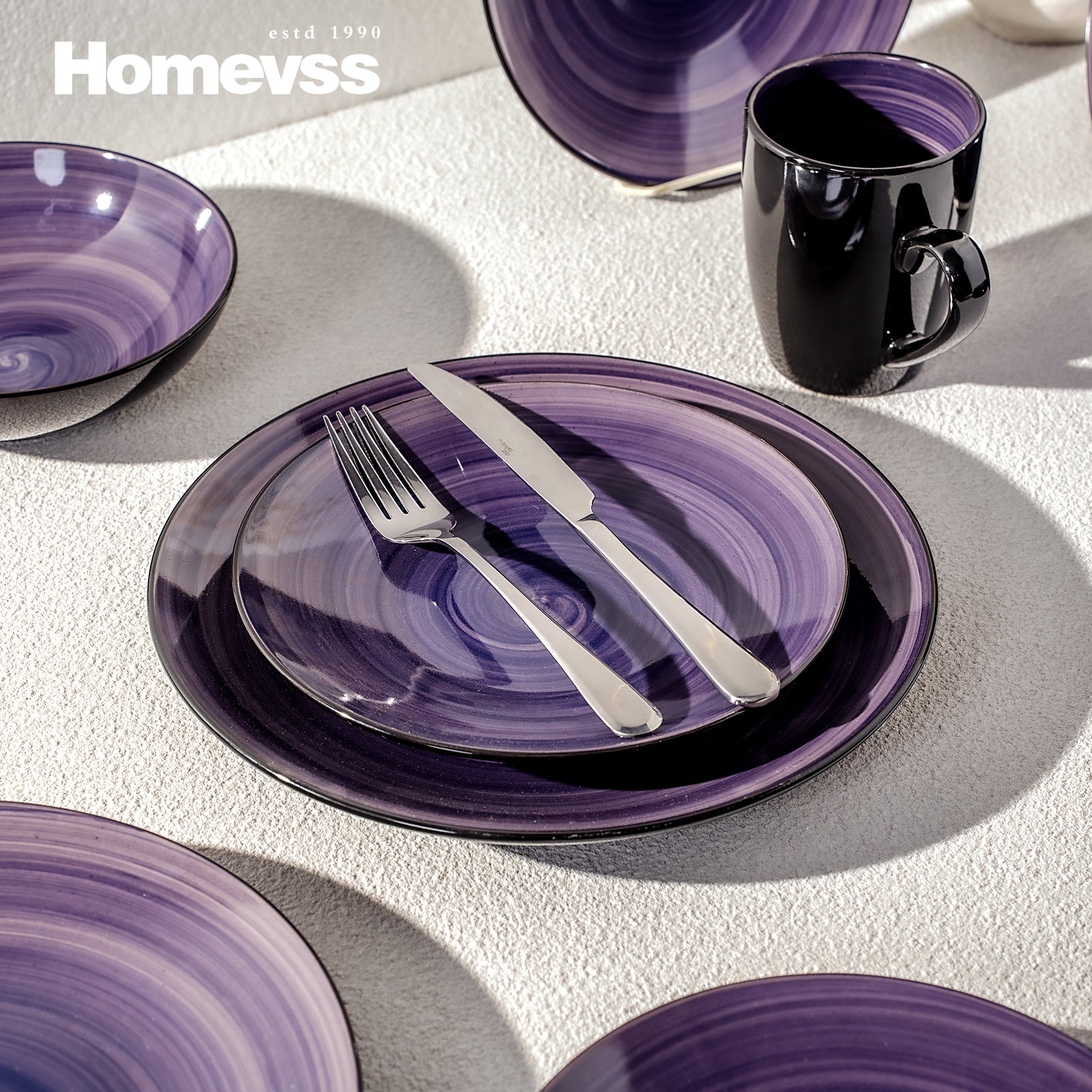 Sonoma Hand-painted Stoneware Dinnerware Set