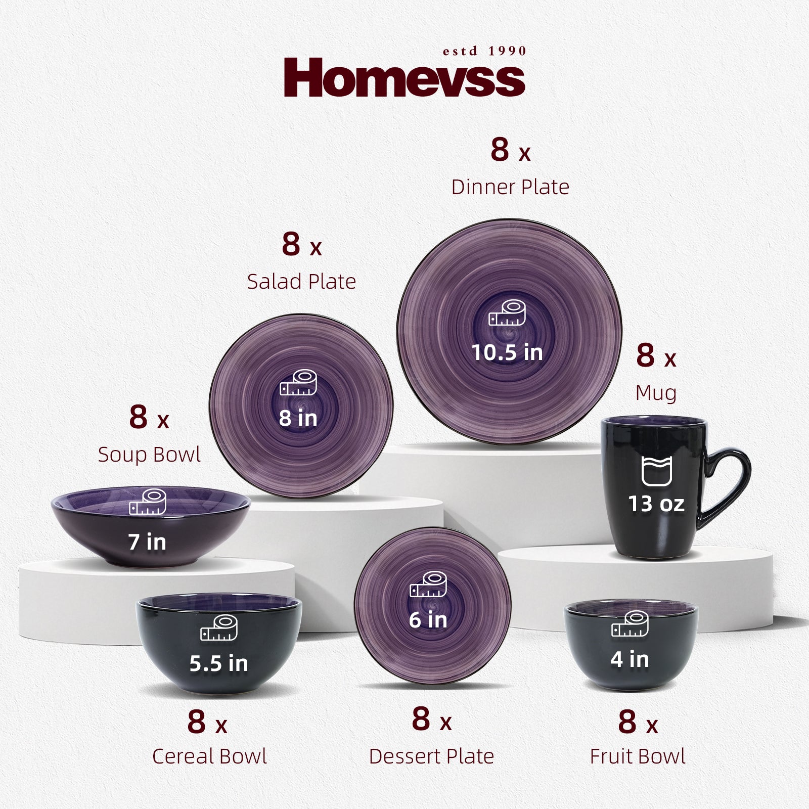 Sonoma Hand-painted Stoneware Dinnerware Set