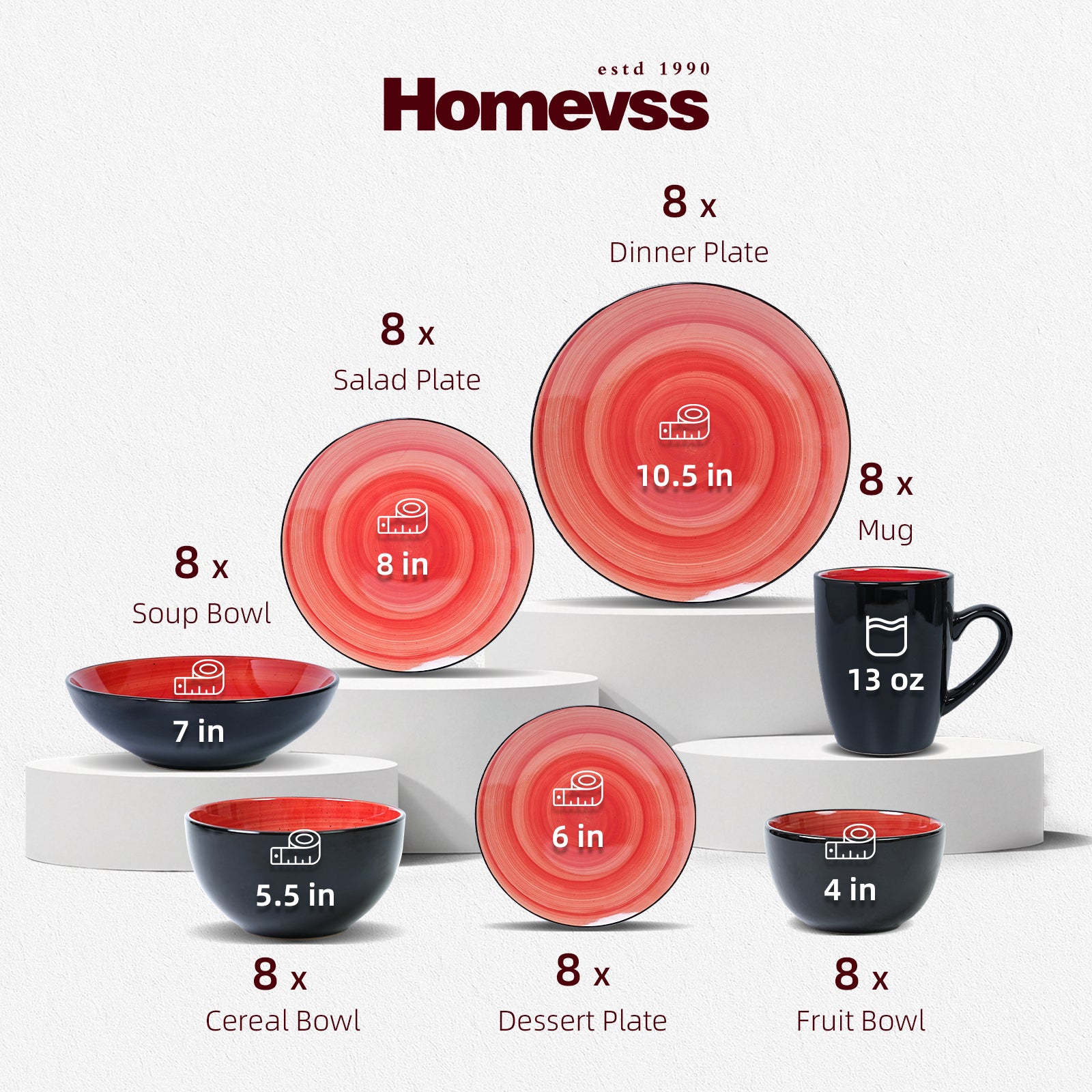 Sonoma Hand-painted Stoneware Dinnerware Set