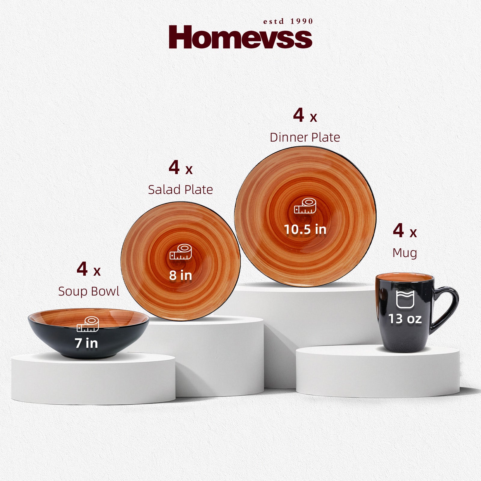 Sonoma Hand-painted Stoneware Dinnerware Set