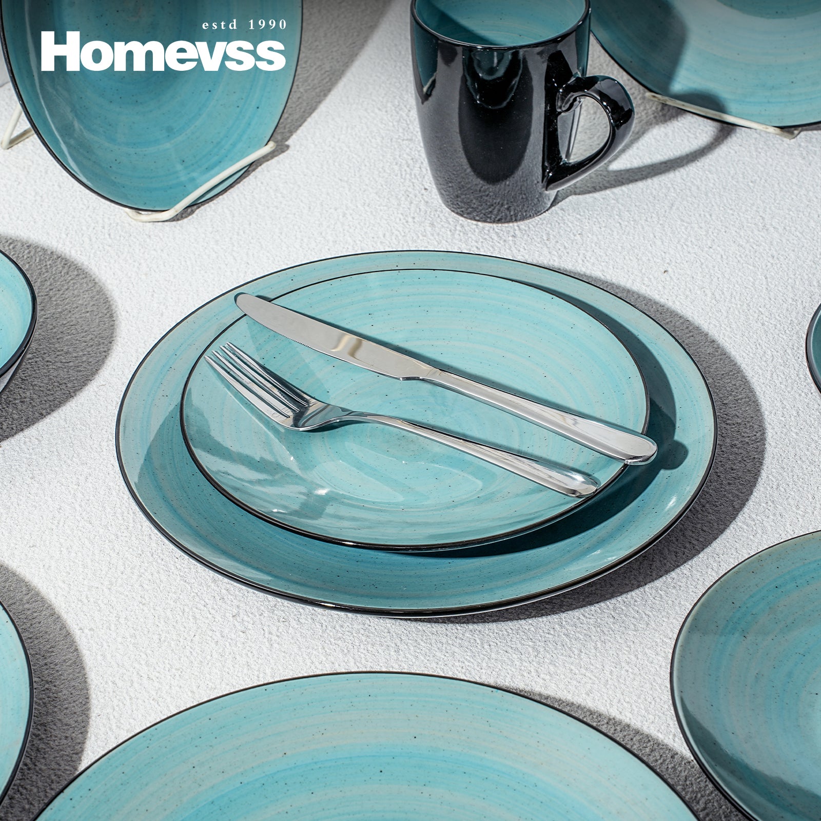 Sonoma Hand-painted Stoneware Dinnerware Set