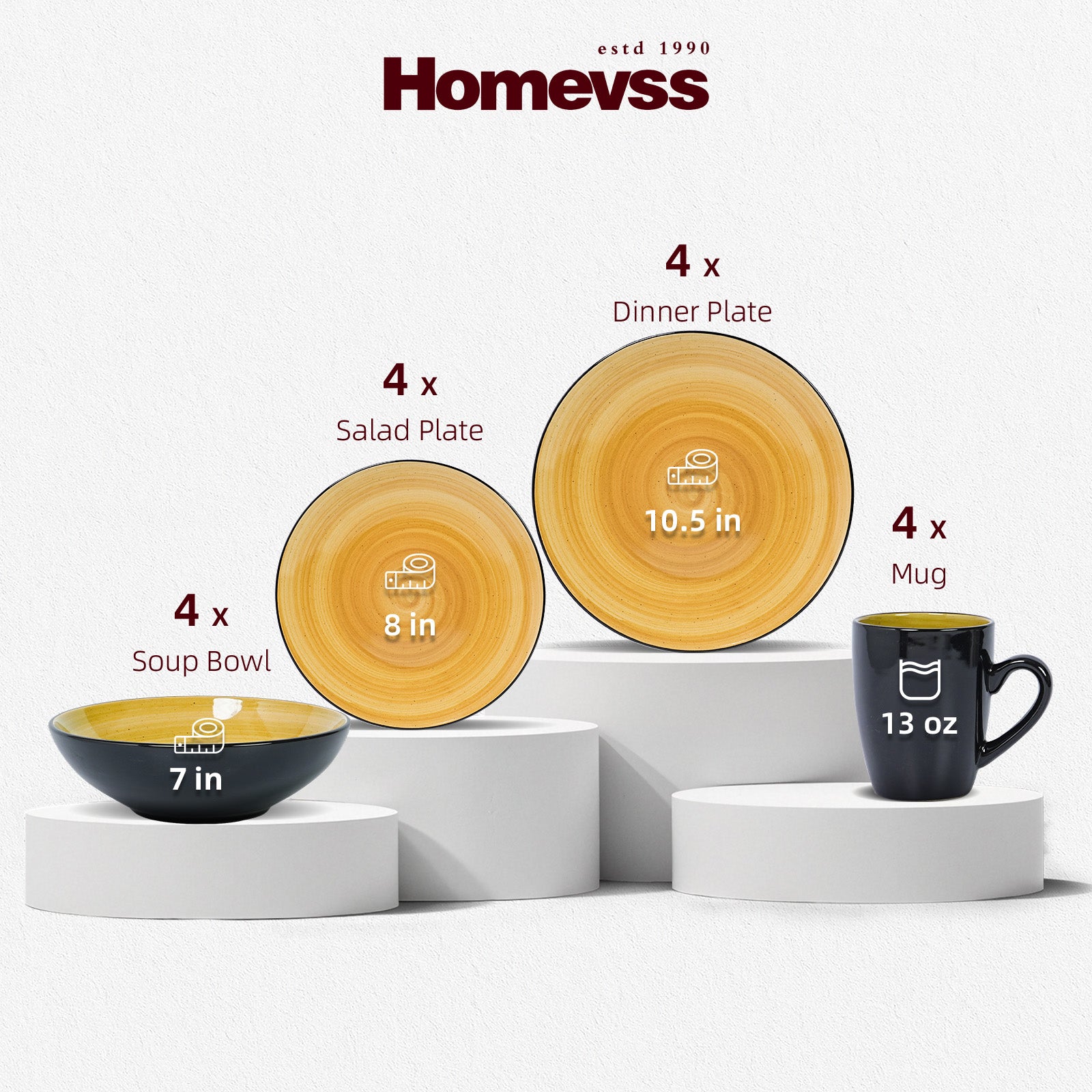 Sonoma Hand-painted Stoneware Dinnerware Set