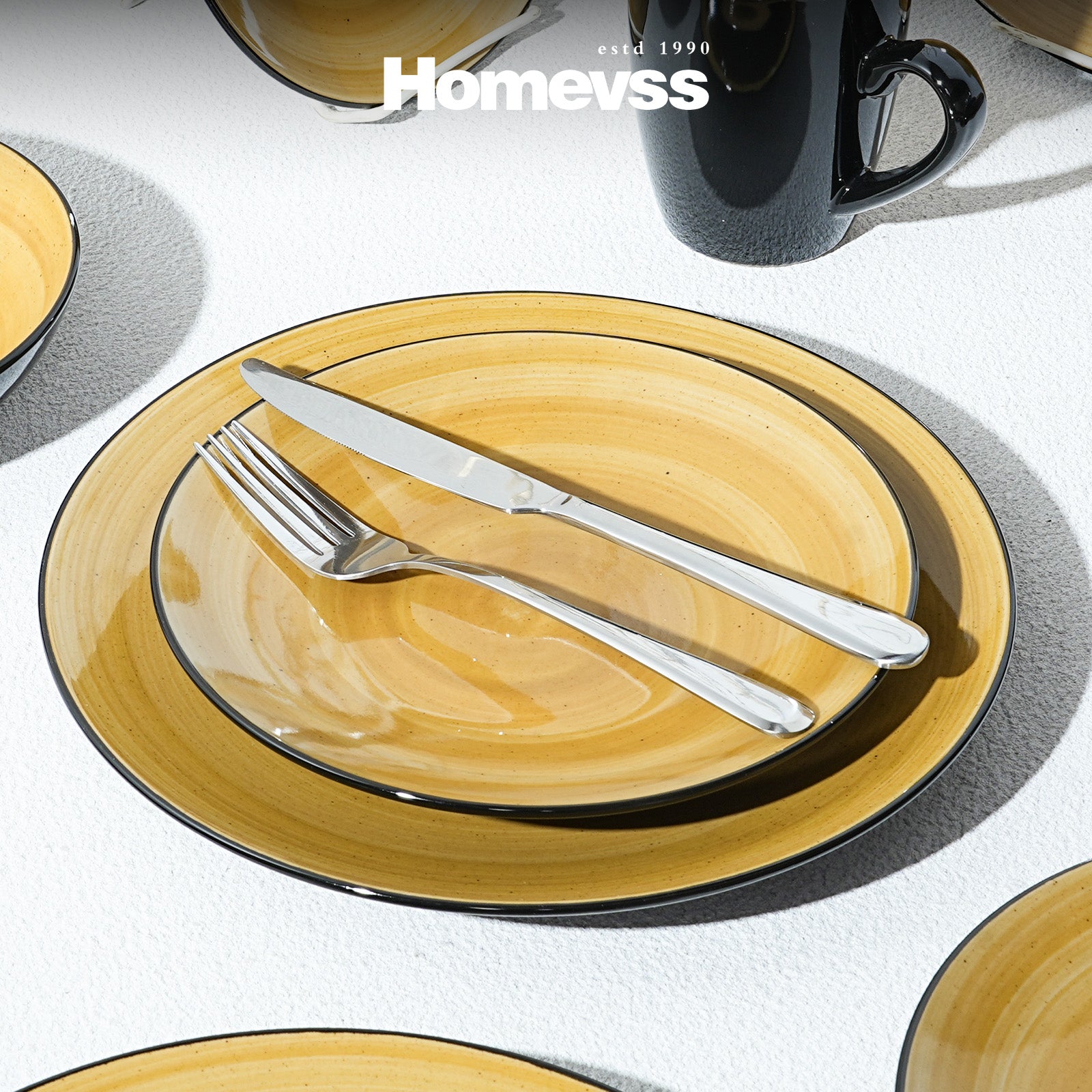 Sonoma Hand-painted Stoneware Dinnerware Set