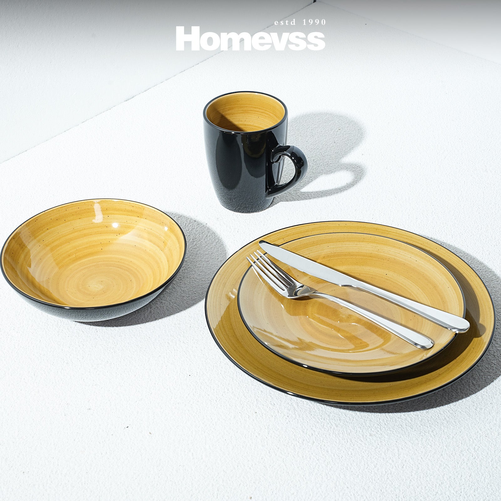 Sonoma Hand-painted Stoneware Dinnerware Set