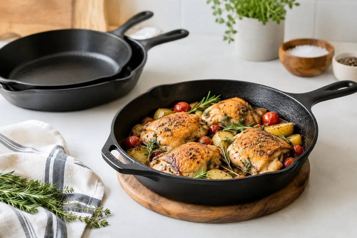 Cast Iron Skillets for Better Everyday Cooking