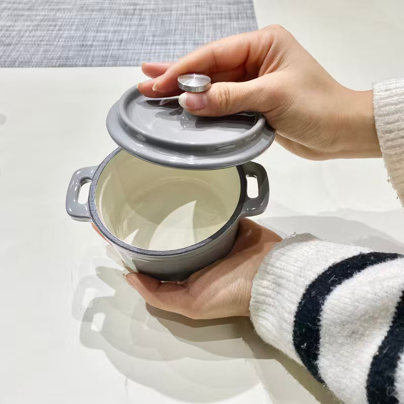 Enameled Cast Iron Pot
