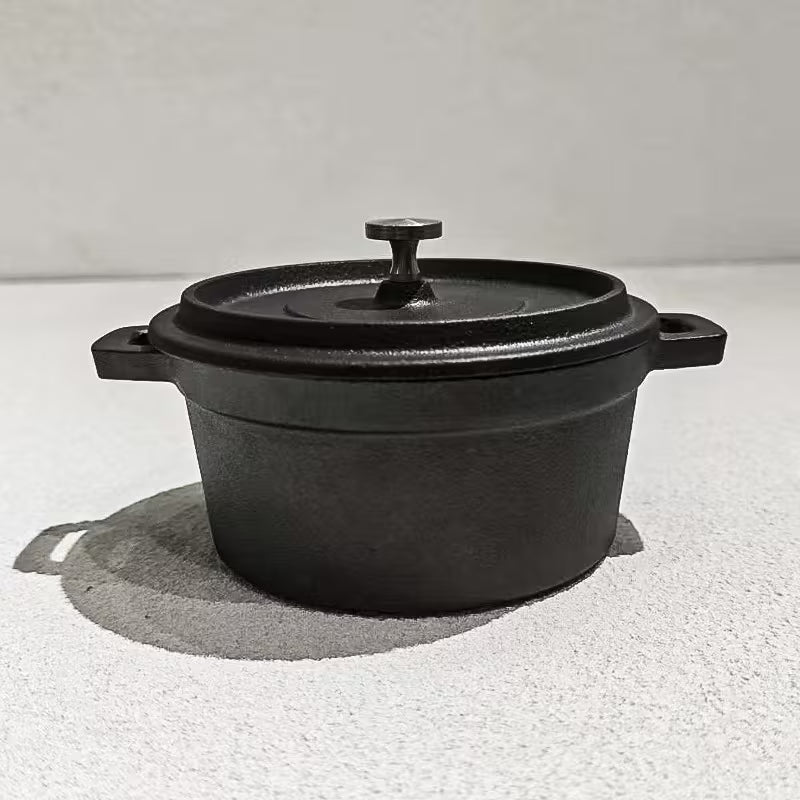 Pre-Seasoned Cast Iron Pot Mini