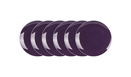 Stoneware Coupe Shape Plate Set