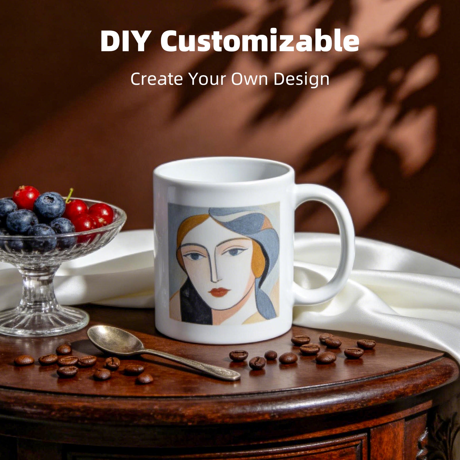 11oz Stoneware Sublimation Mug Blanks