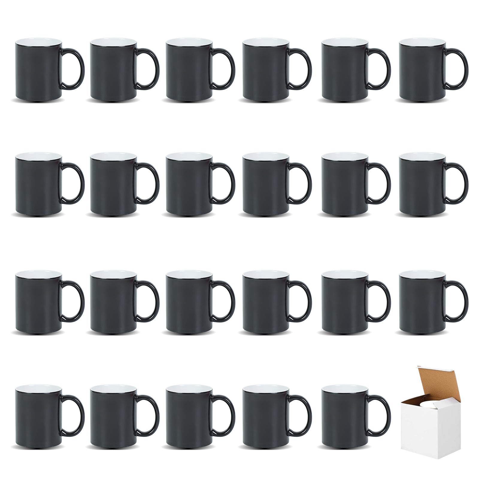 11oz Color Changing Sublimation Mug Blanks, in white gift box