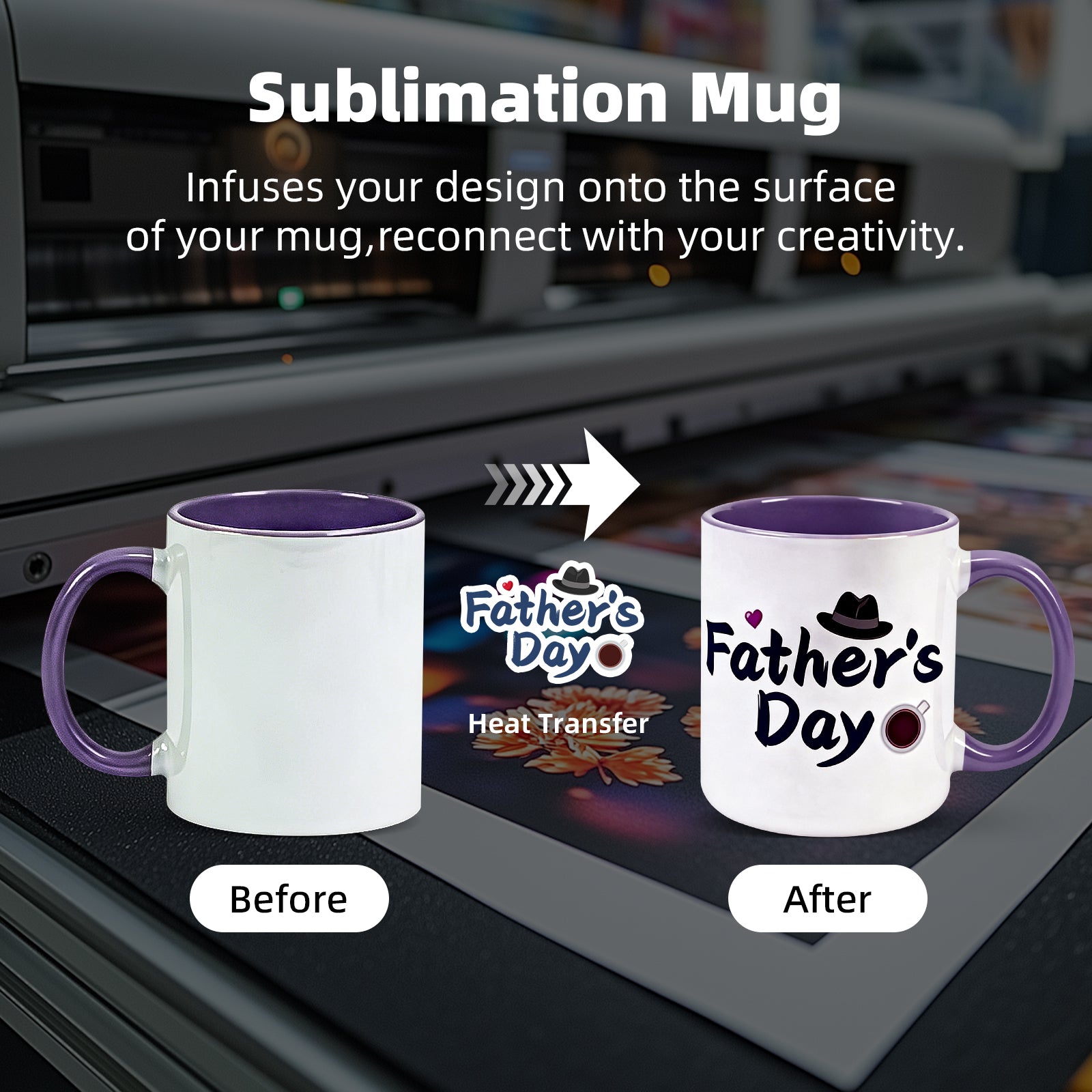 11oz Stoneware Sublimation Mug Blanks