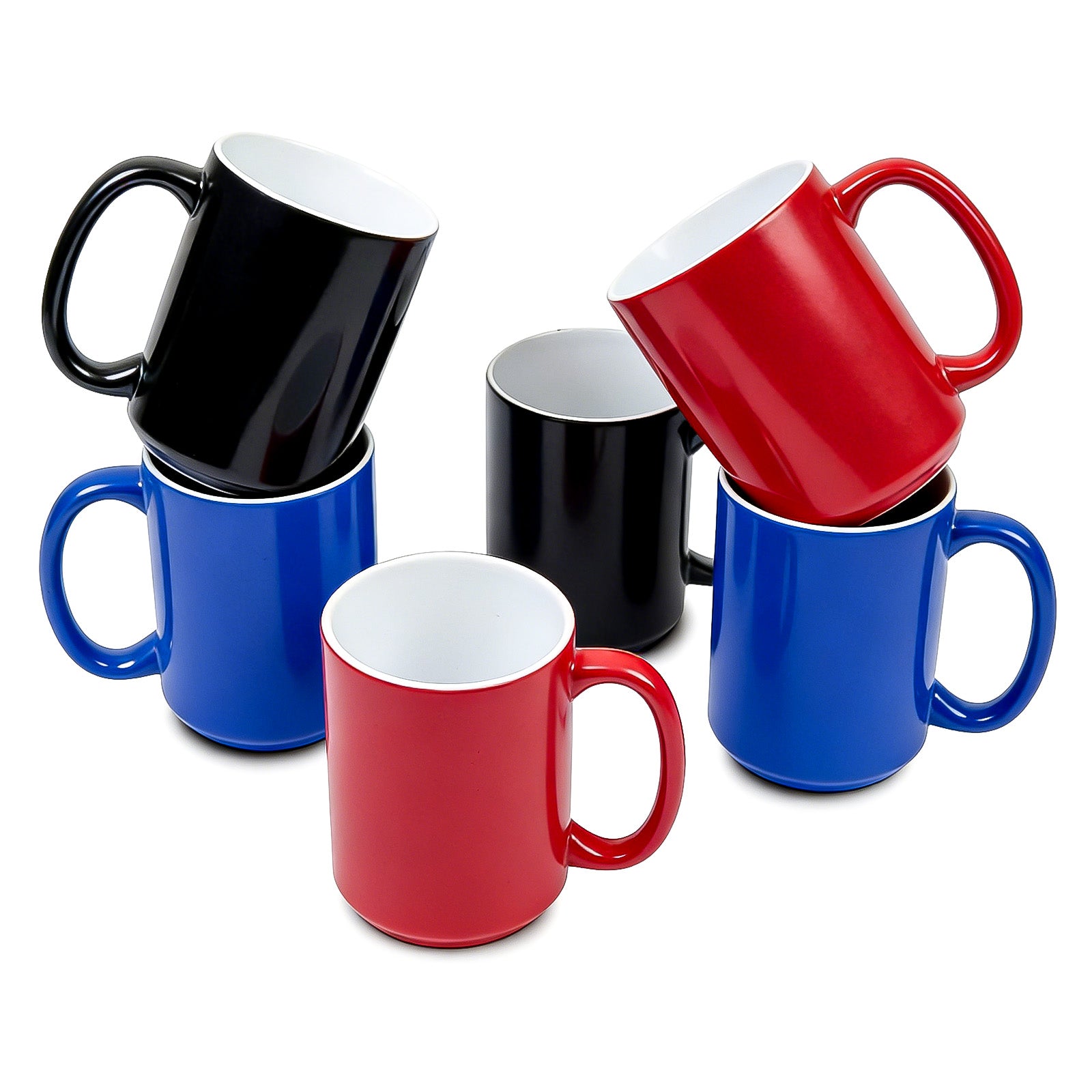 15oz Color-Changing Stoneware Sublimation Mug Blanks, in white gift box