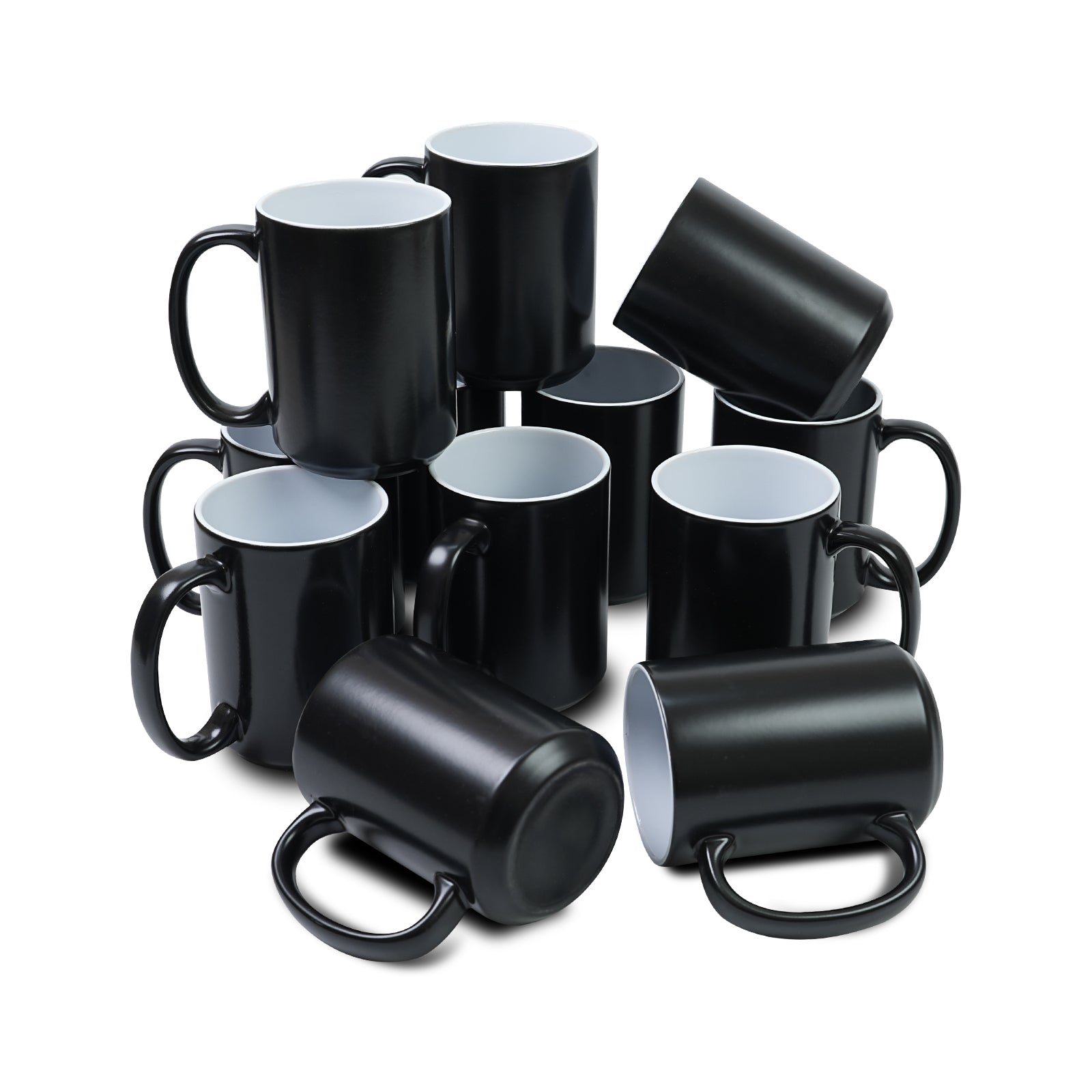 15oz Color-Changing Stoneware Sublimation Mug Blanks