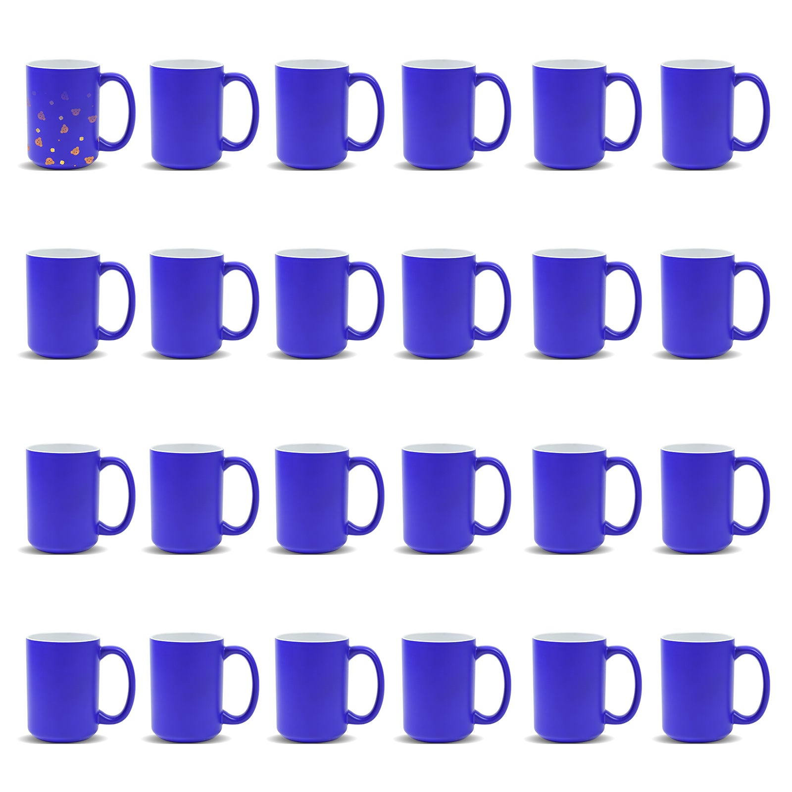 15oz Color-Changing Stoneware Sublimation Mug Blanks