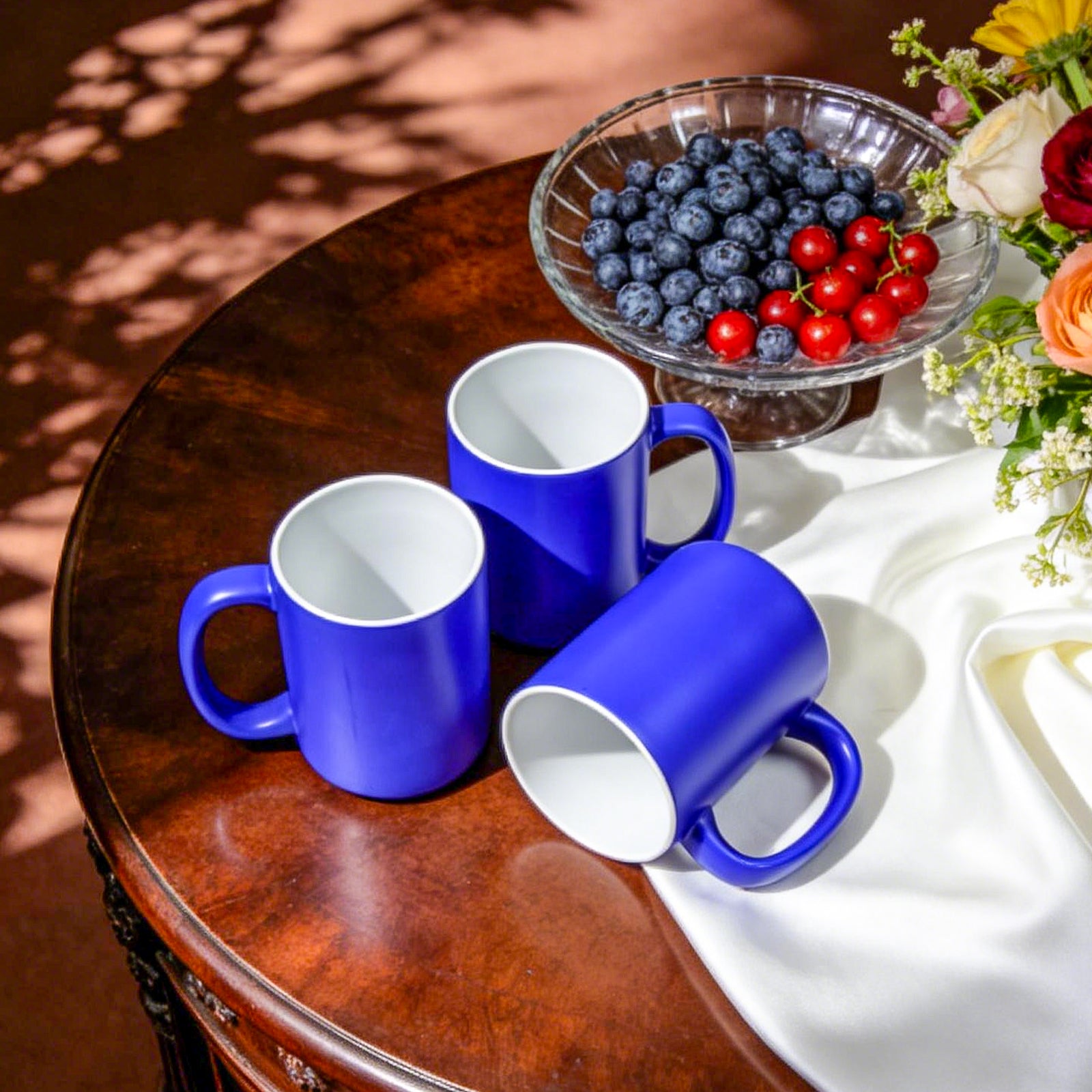 15oz Color-Changing Stoneware Sublimation Mug Blanks