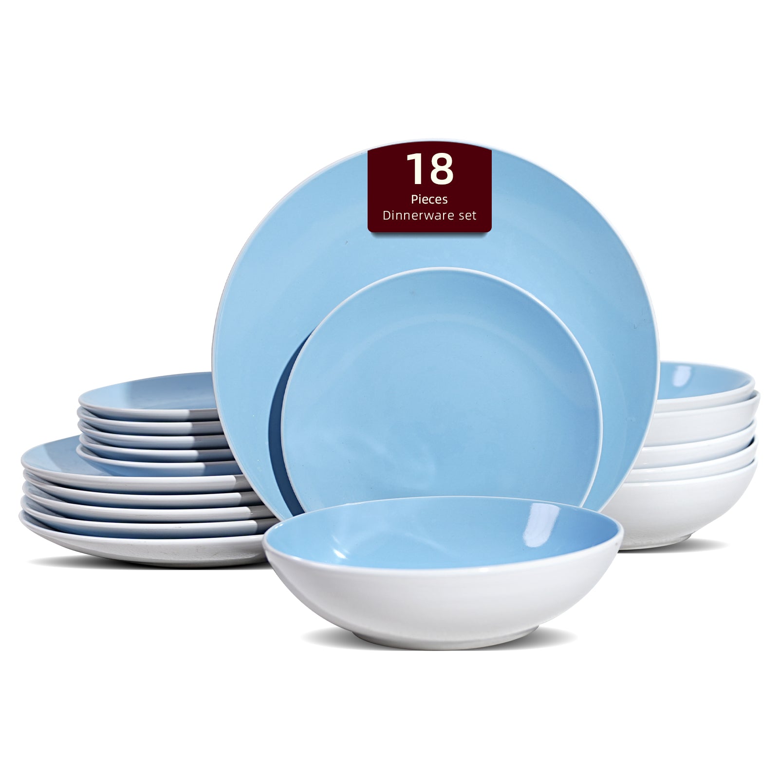 Color Trends Stoneware Dinnerware Set,HW