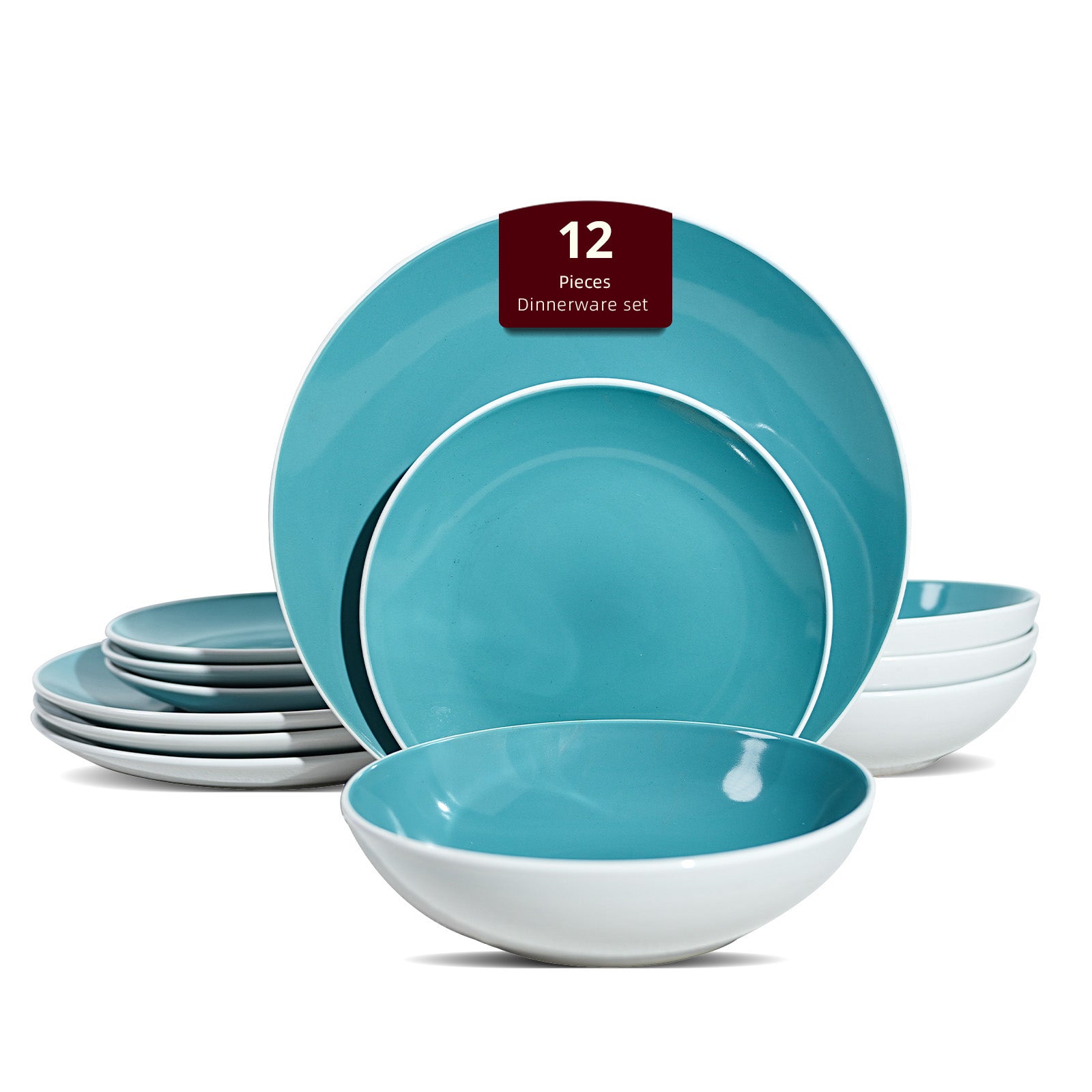 Color Trends Stoneware Dinnerware Set,HW