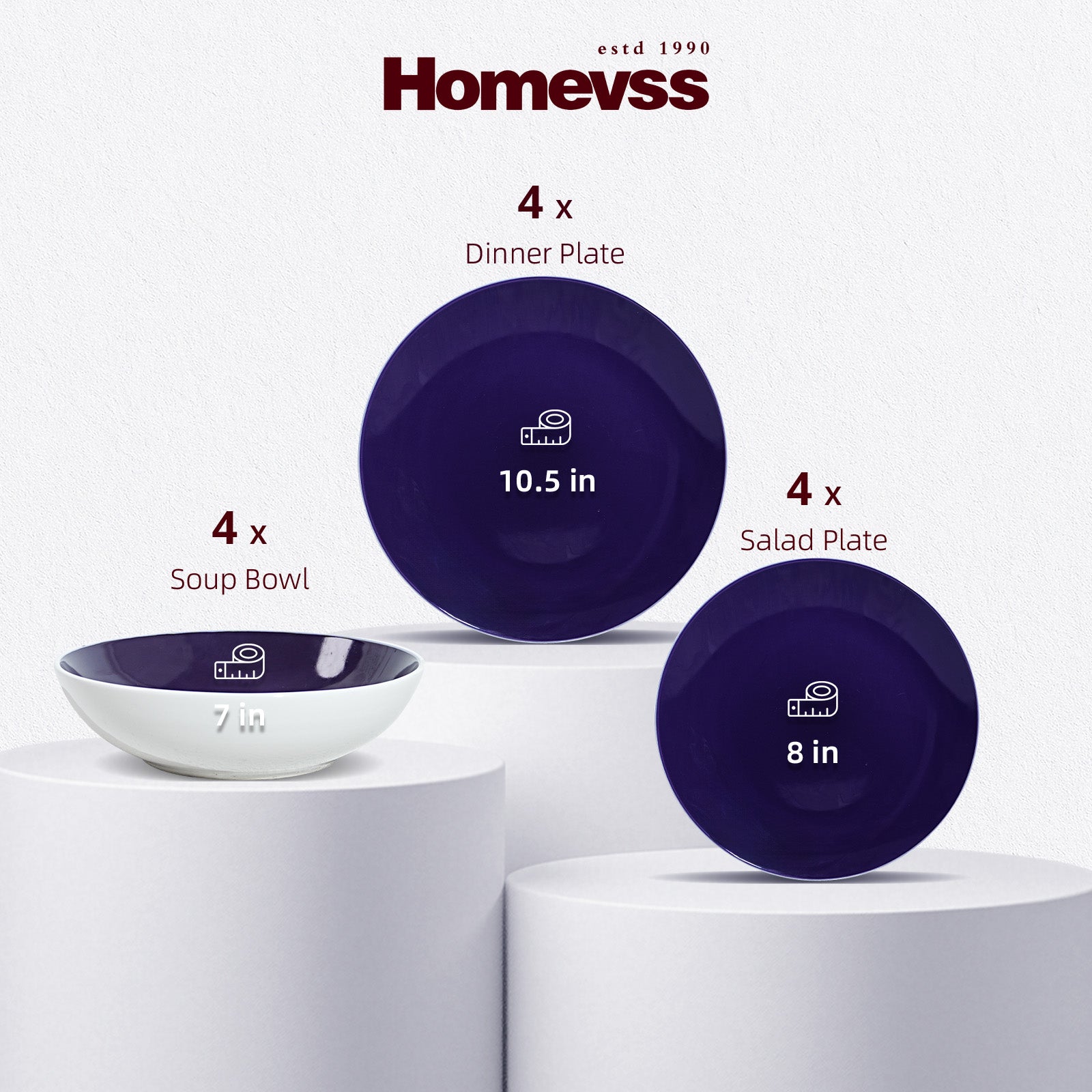 Color Trends Stoneware Dinnerware Set,HW