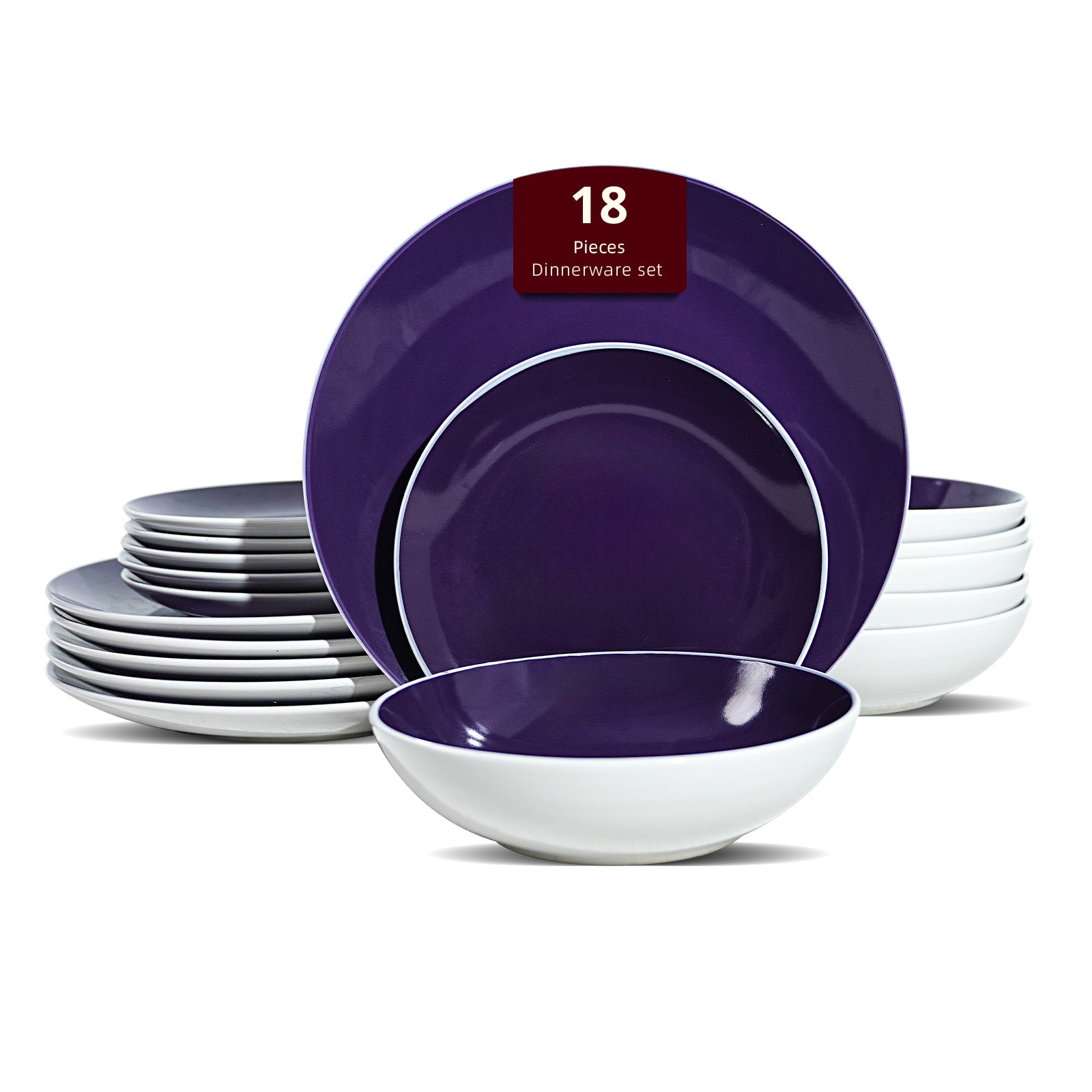 Color Trends Stoneware Dinnerware Set,HW