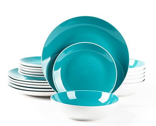 Stoneware Coupe Shape Dinnerware Sets