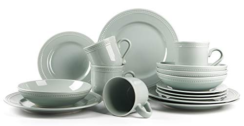 Pearl Dots Stoneware Dinnerware Set