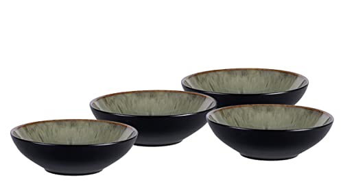 Stoneware Dinner Set Reactive Glaze