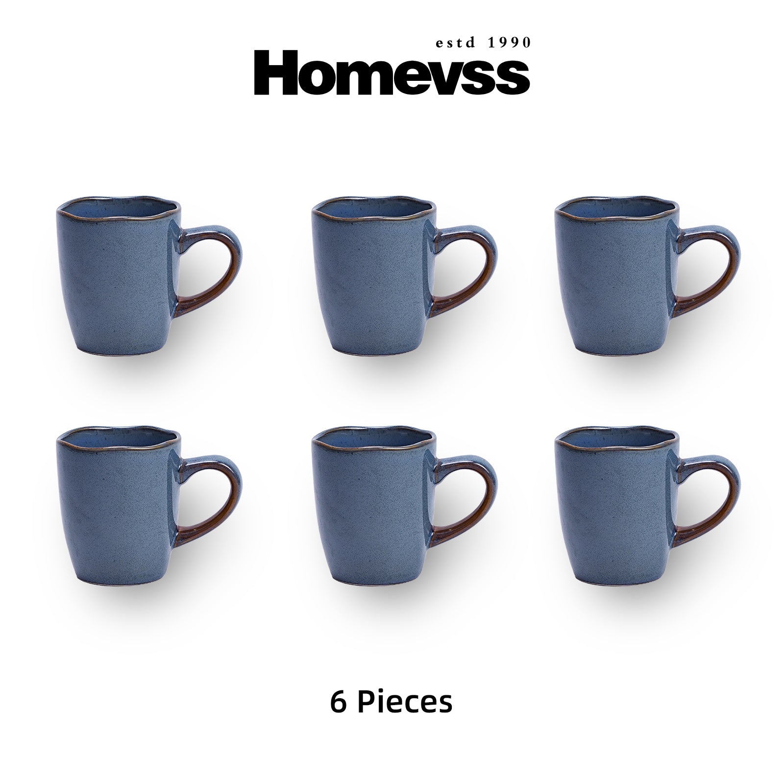 12oz Organic Shape Highland Coffee Mugs