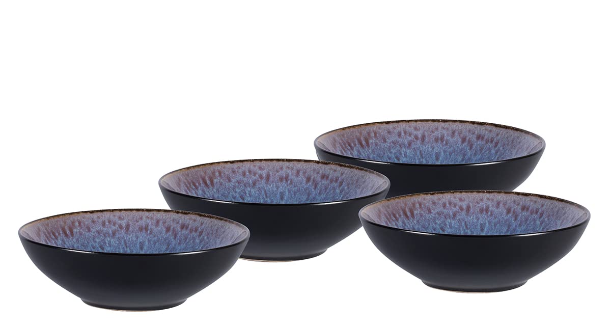 Stoneware Dinner Set Reactive Glaze