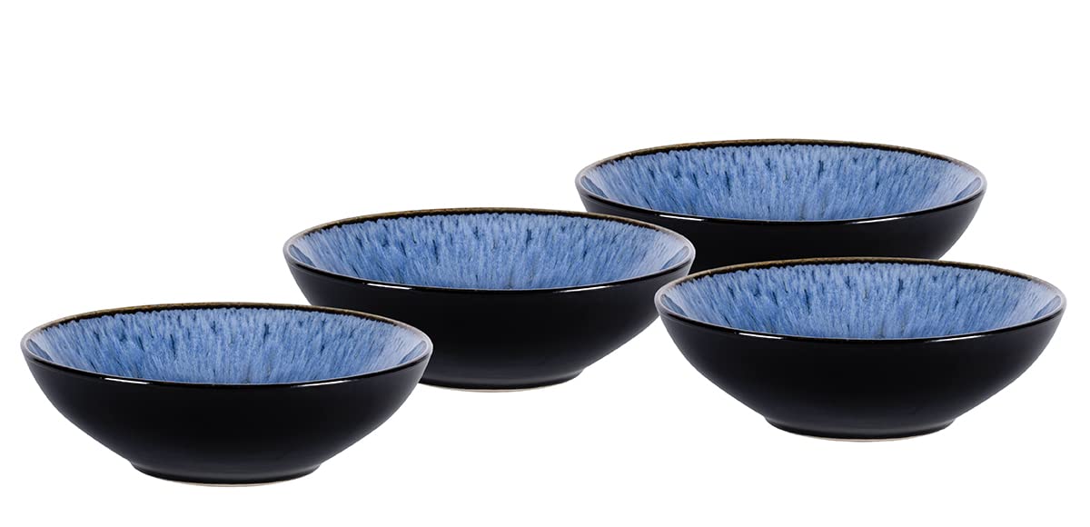 Stoneware Dinner Set Reactive Glaze