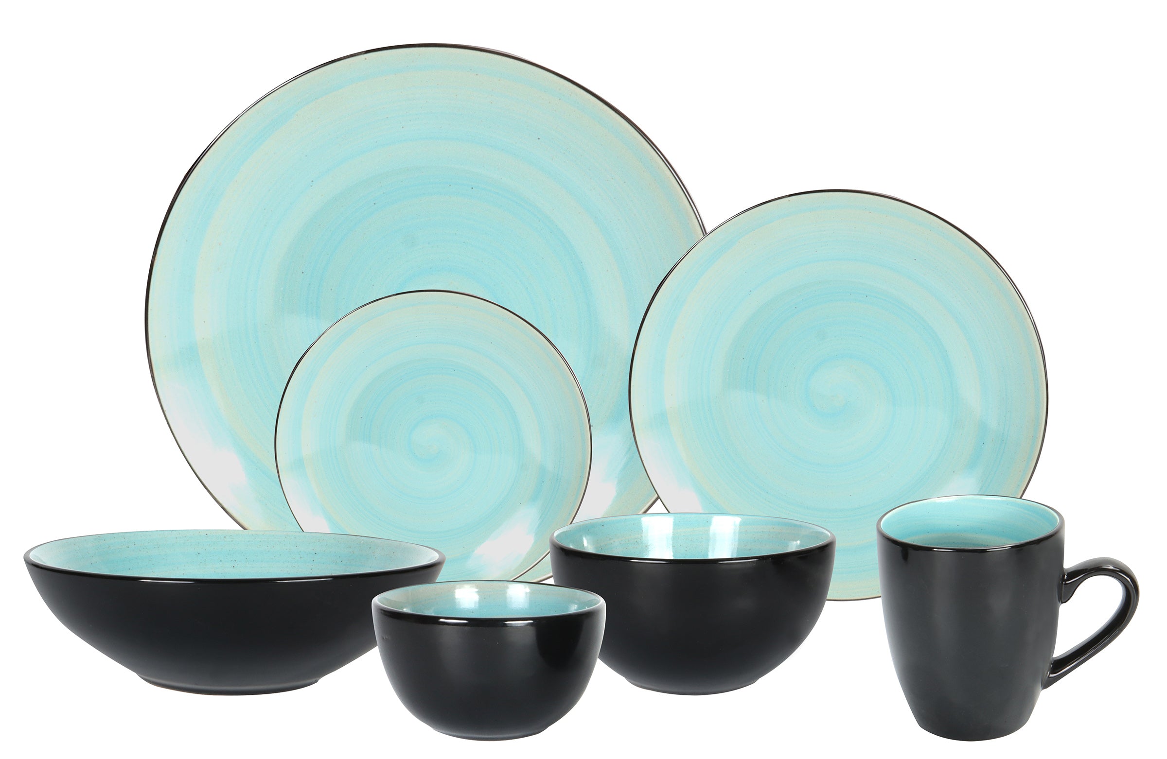 Stoneware Sonoma Hand painted Dinnerware Set