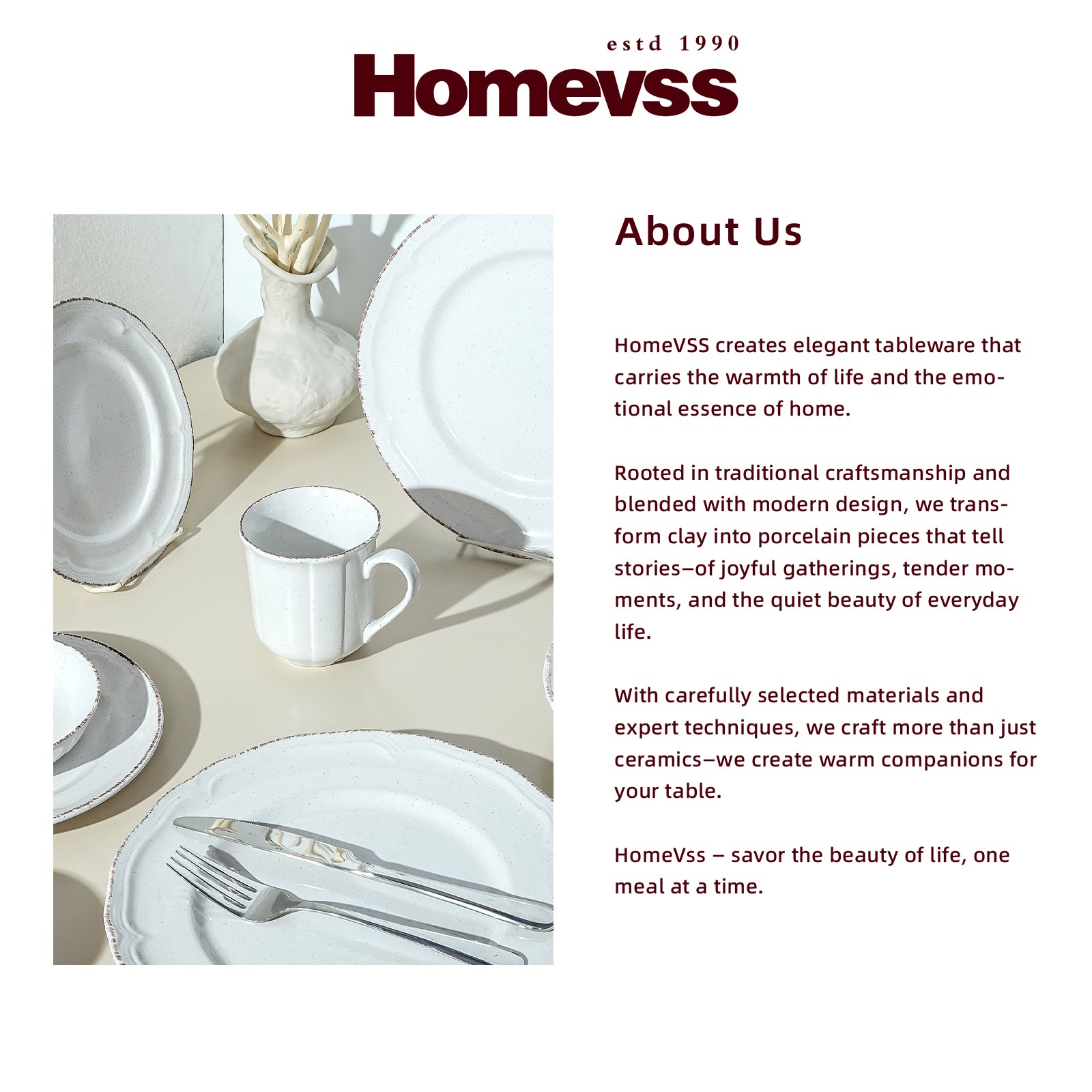 French Countryside Stoneware Dinnerware Set,HW