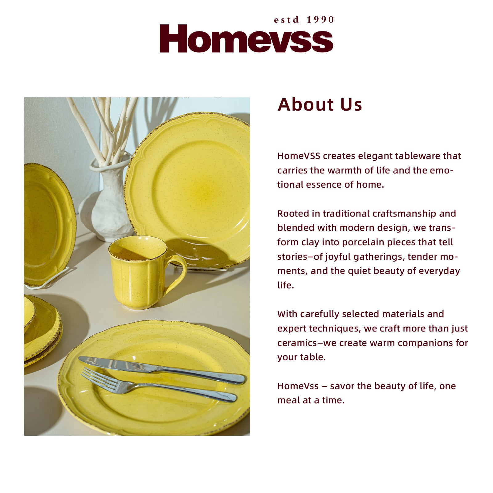 French Countryside Stoneware Dinnerware Set,HW