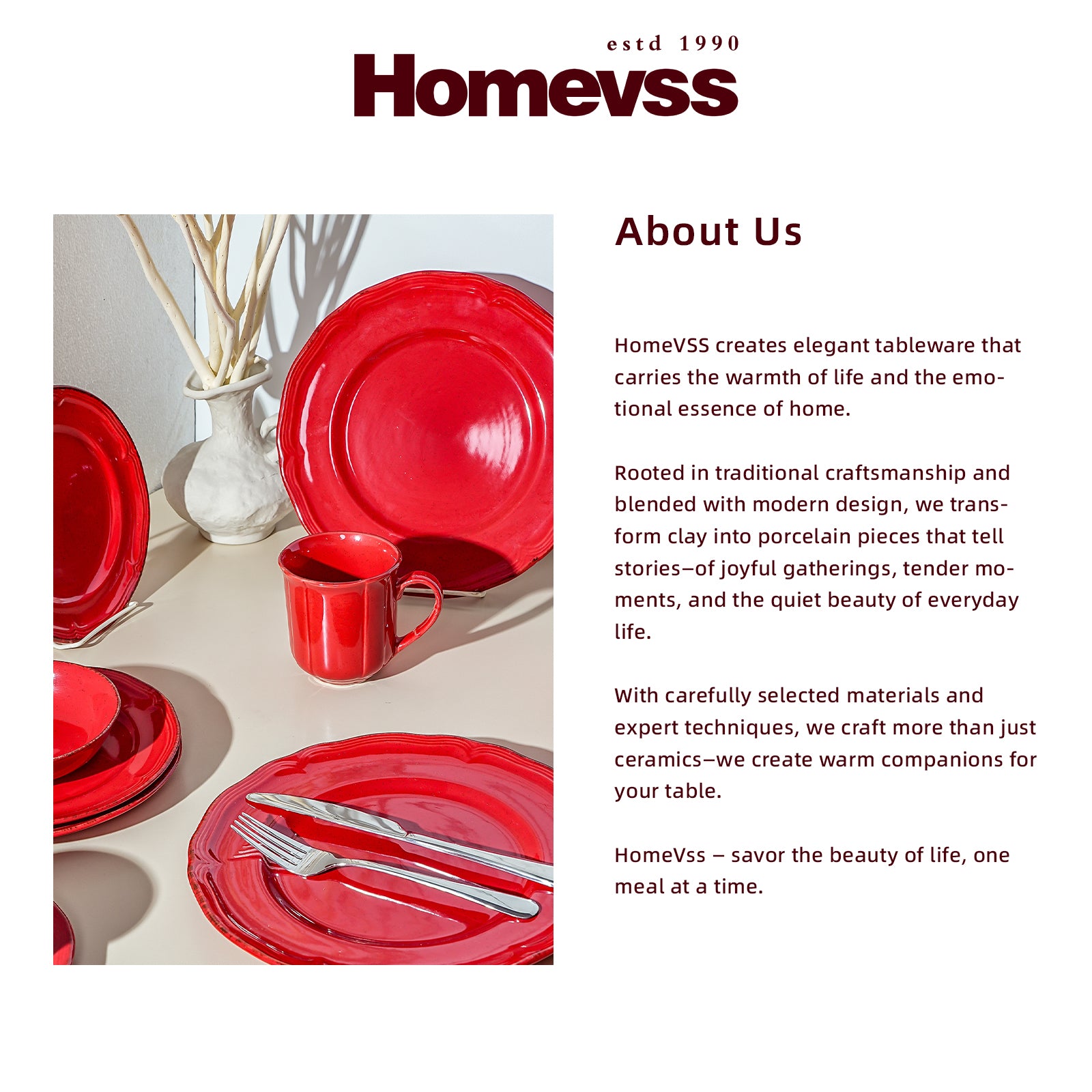 French Countryside Stoneware Dinnerware Set,HW