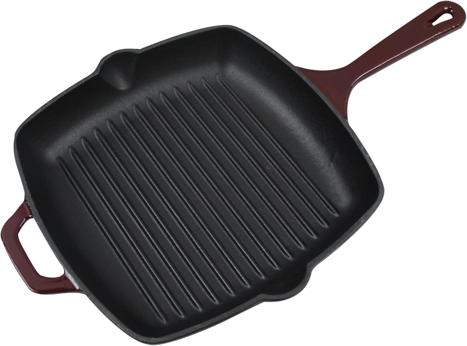Enameled Cast Iron Skillet Square