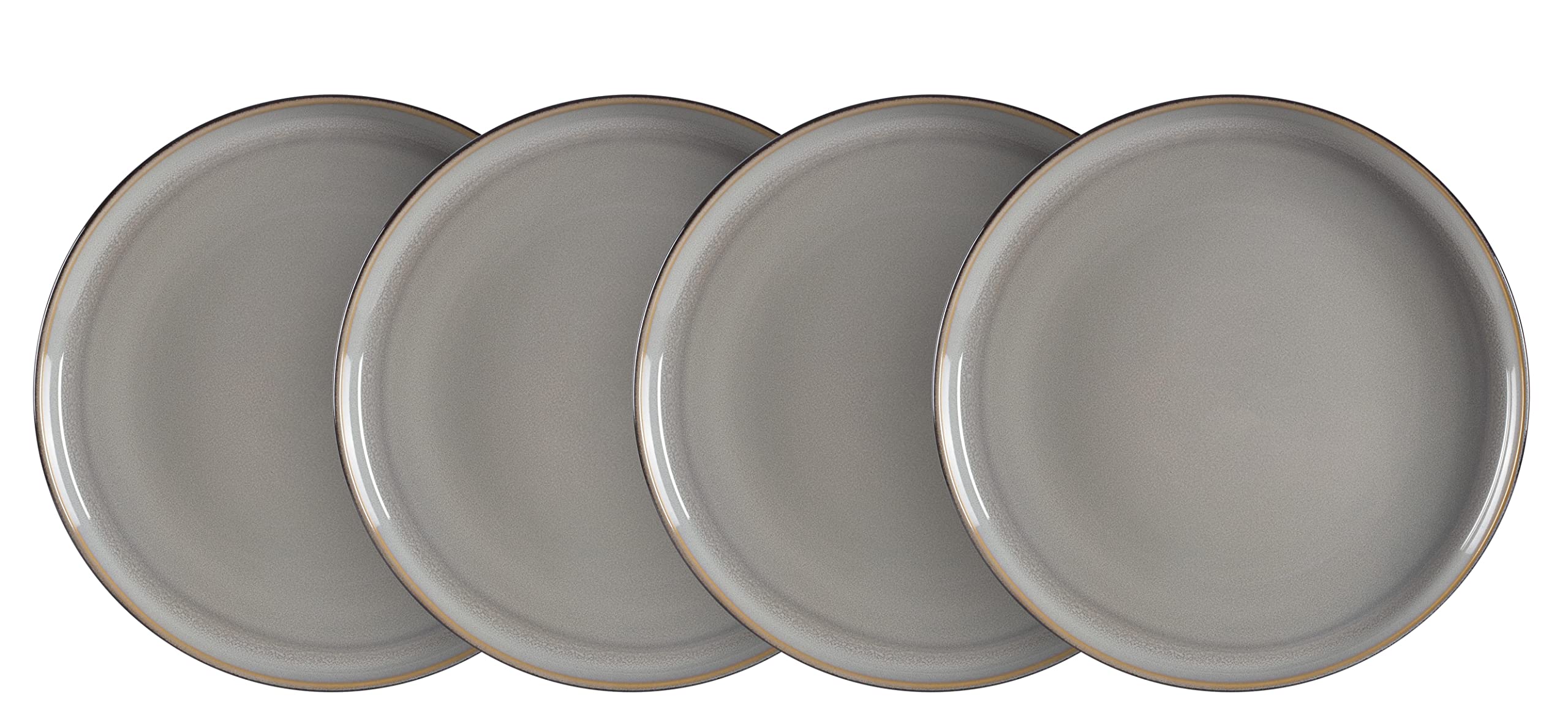 Nordic Shape Stoneware 20pc Dinnerware Set, Reactive Glaze