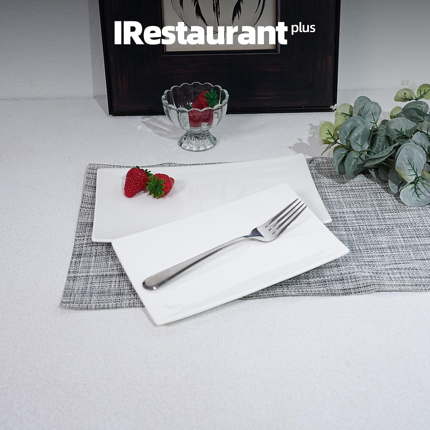 Elegance White Geometric Bone China Pieces (Select Item)